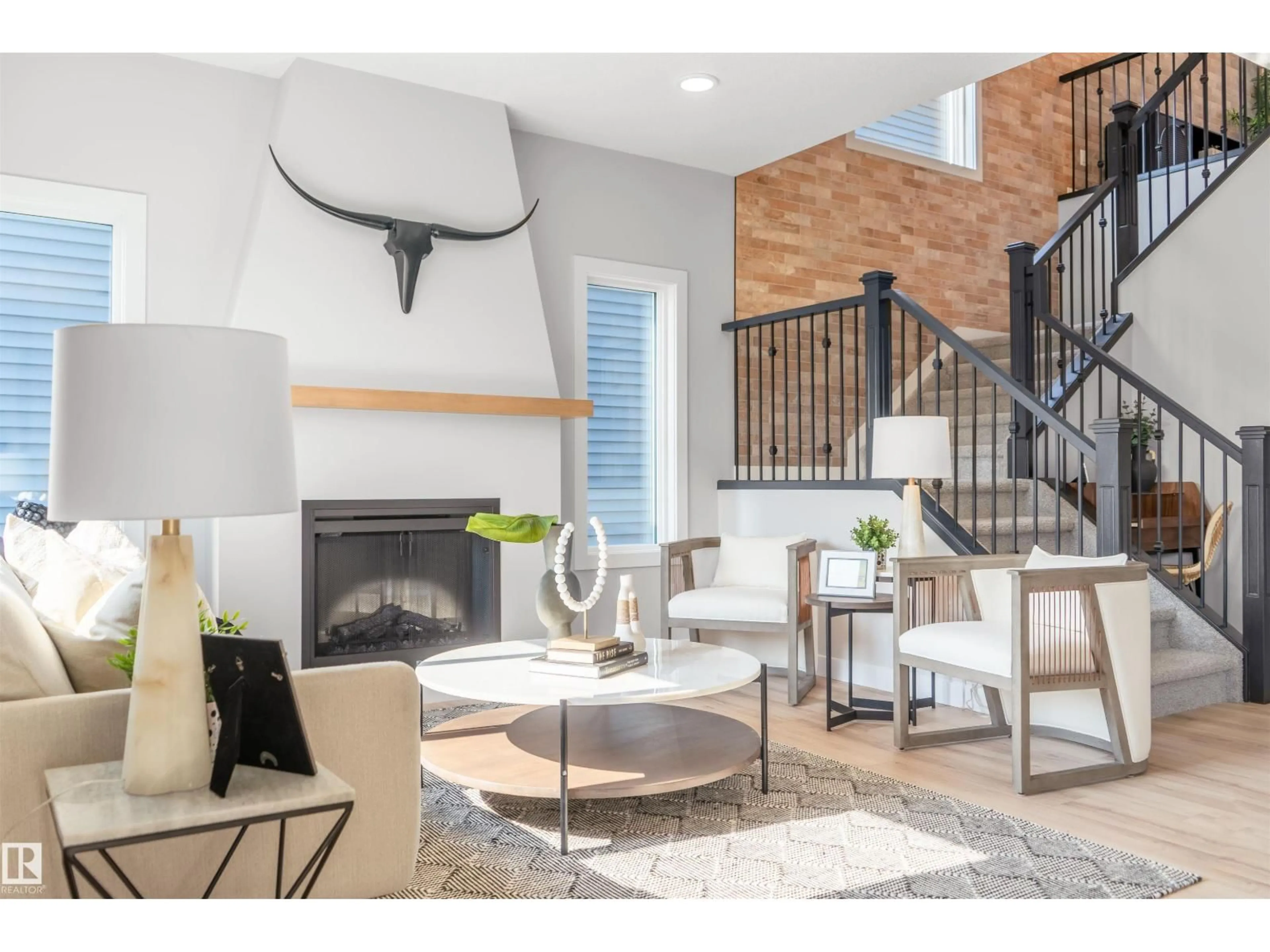 Living room with furniture, unknown for 3243 DIXON WY, Edmonton Alberta T6W5K9
