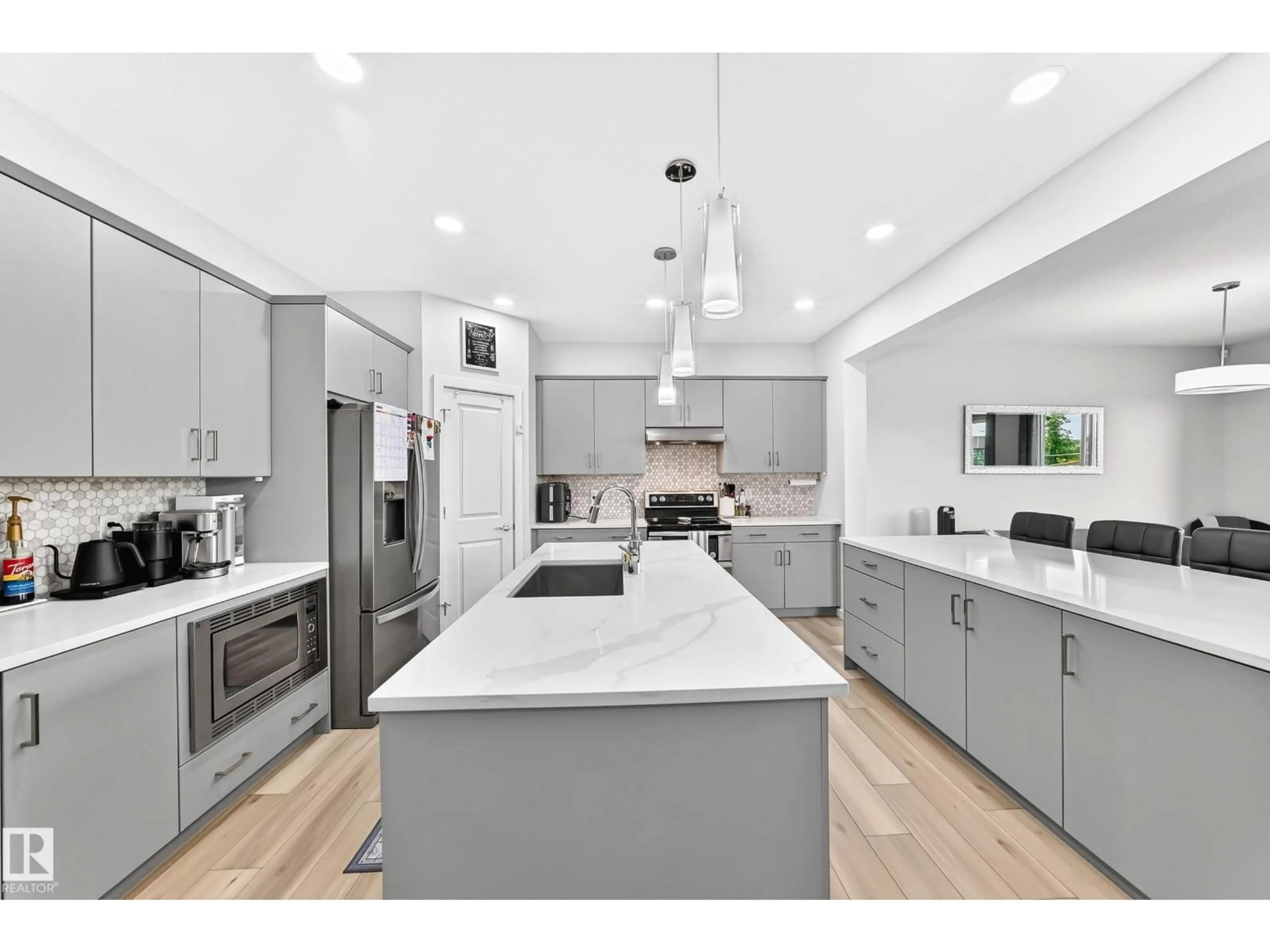 Open concept kitchen, unknown for LI SW - 4018 HAWTHORN LINK, Edmonton Alberta T6X1Y6