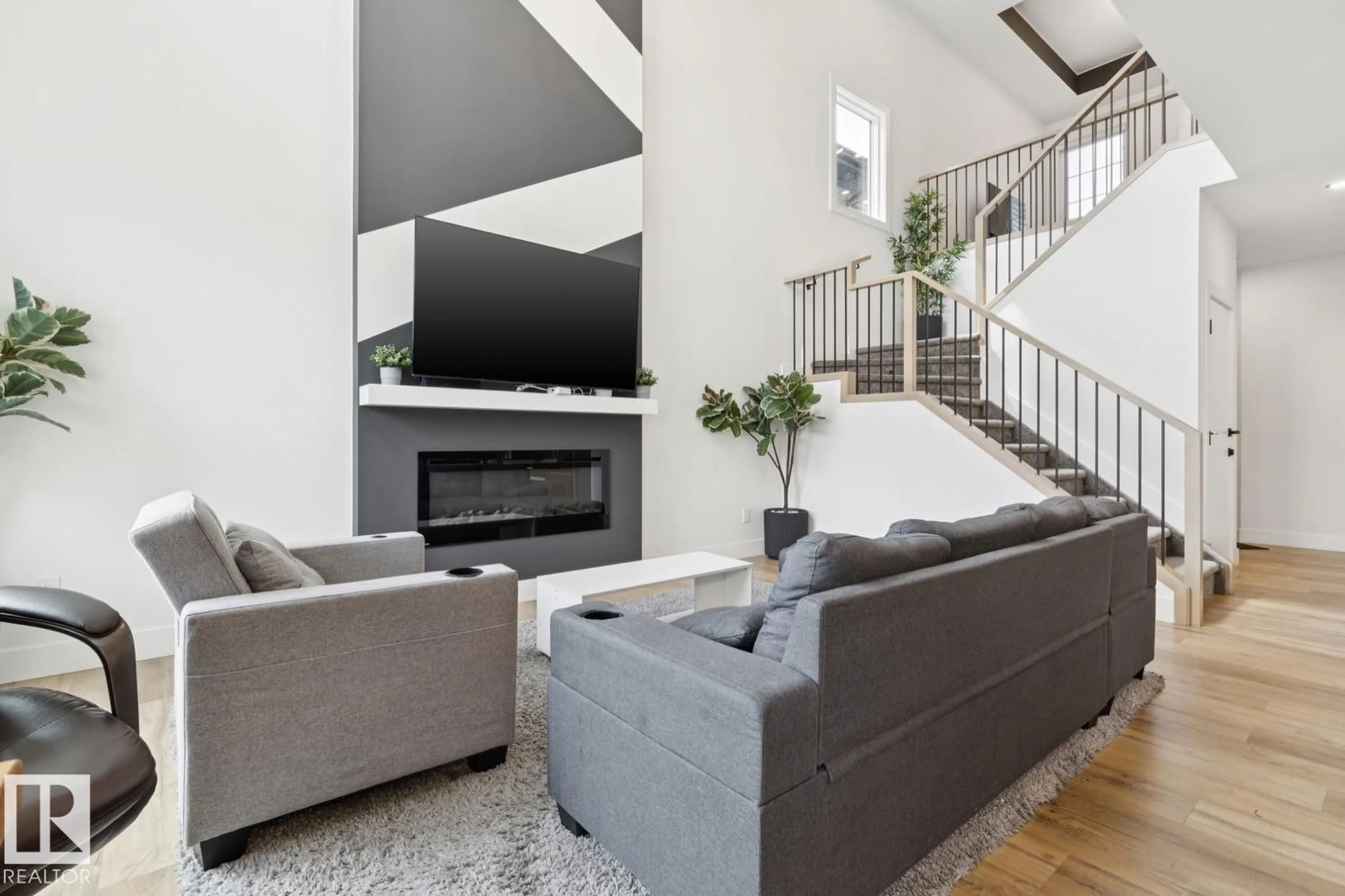 Living room with furniture, unknown for 211 KETTYL CO, Leduc Alberta T9E1S1