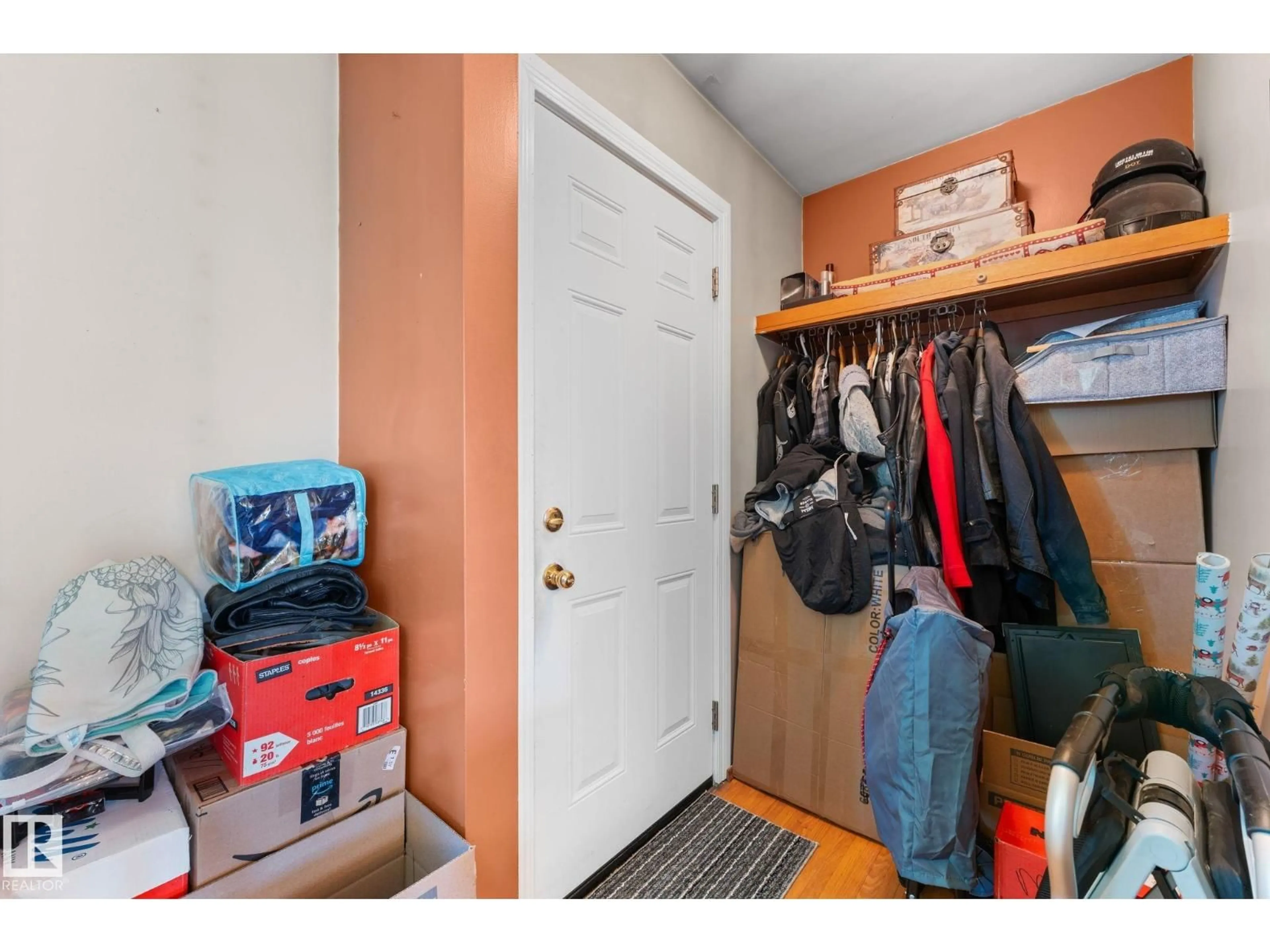 Storage room or clothes room or walk-in closet for NW - 13131 60 ST, Edmonton Alberta T5A0S2