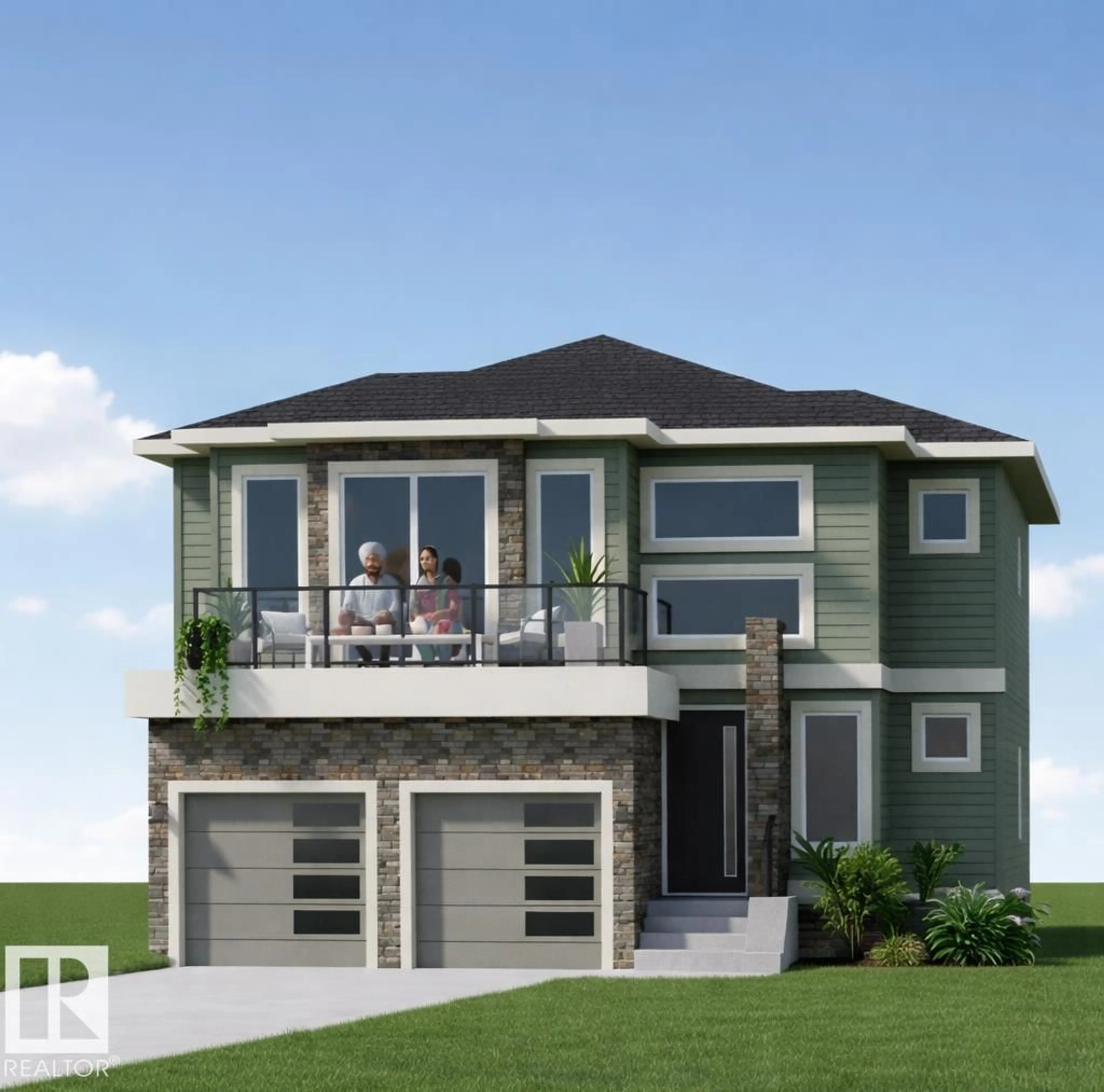 Home with brick exterior material, street for 231 28 ST, Edmonton Alberta T6X3E4