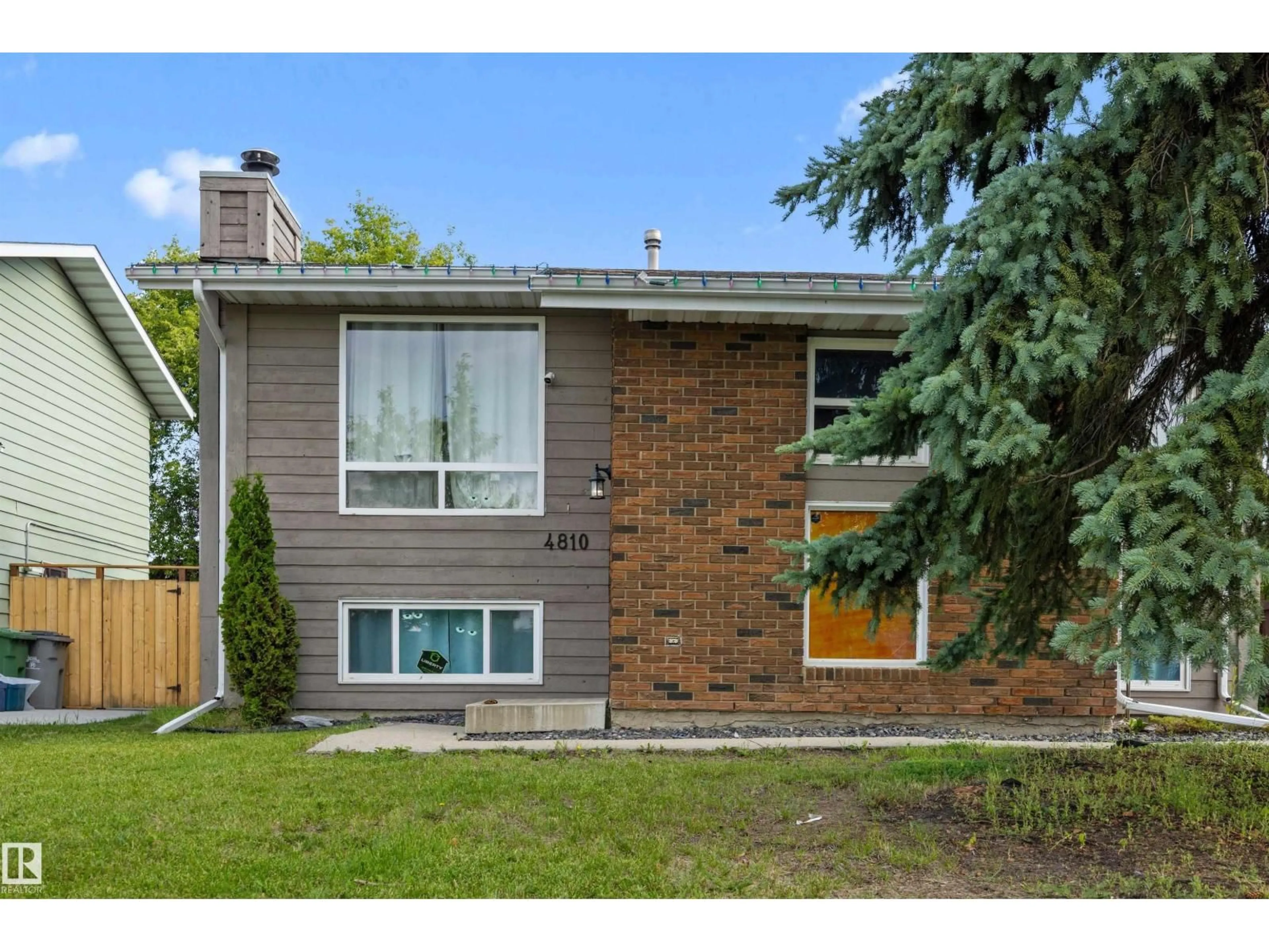 Home with brick exterior material, street for 4810 55 AV, Beaumont Alberta T4X1J8