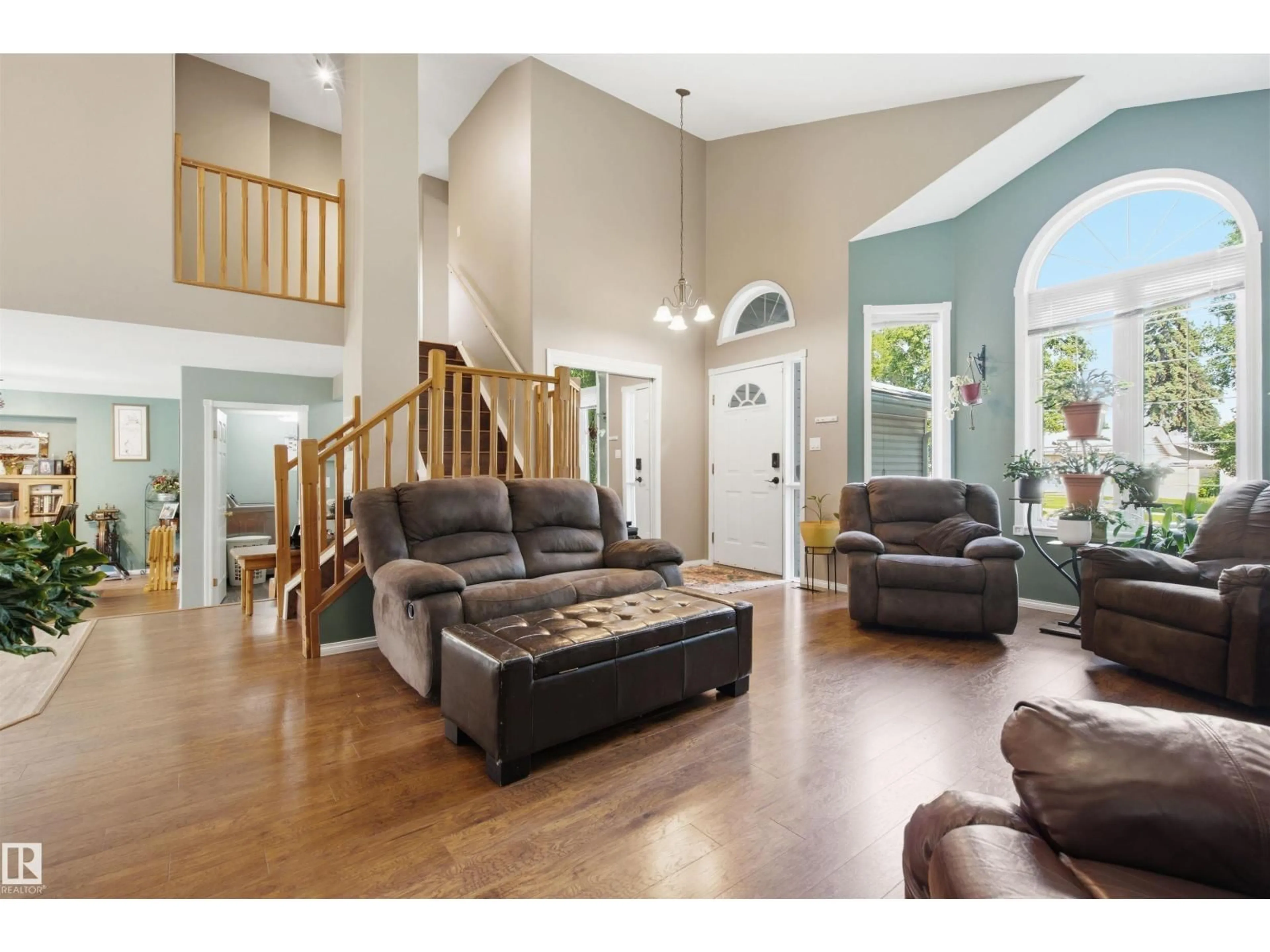 Living room with furniture, unknown for 5214 49 STREET, Bonnyville Town Alberta T9N2H1