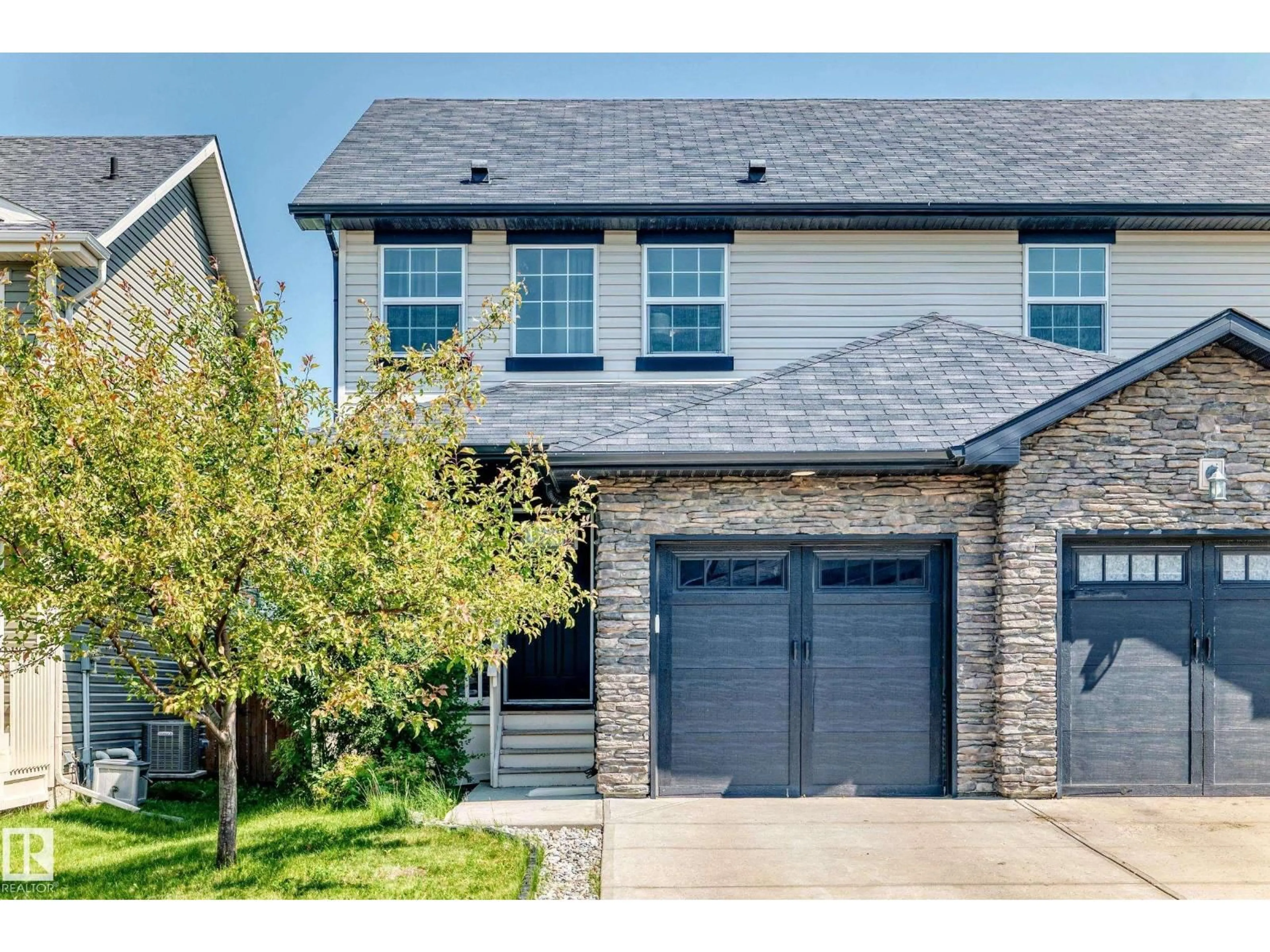 Home with brick exterior material, street for 7481 ELLESMERE WY, Sherwood Park Alberta T8H0P6