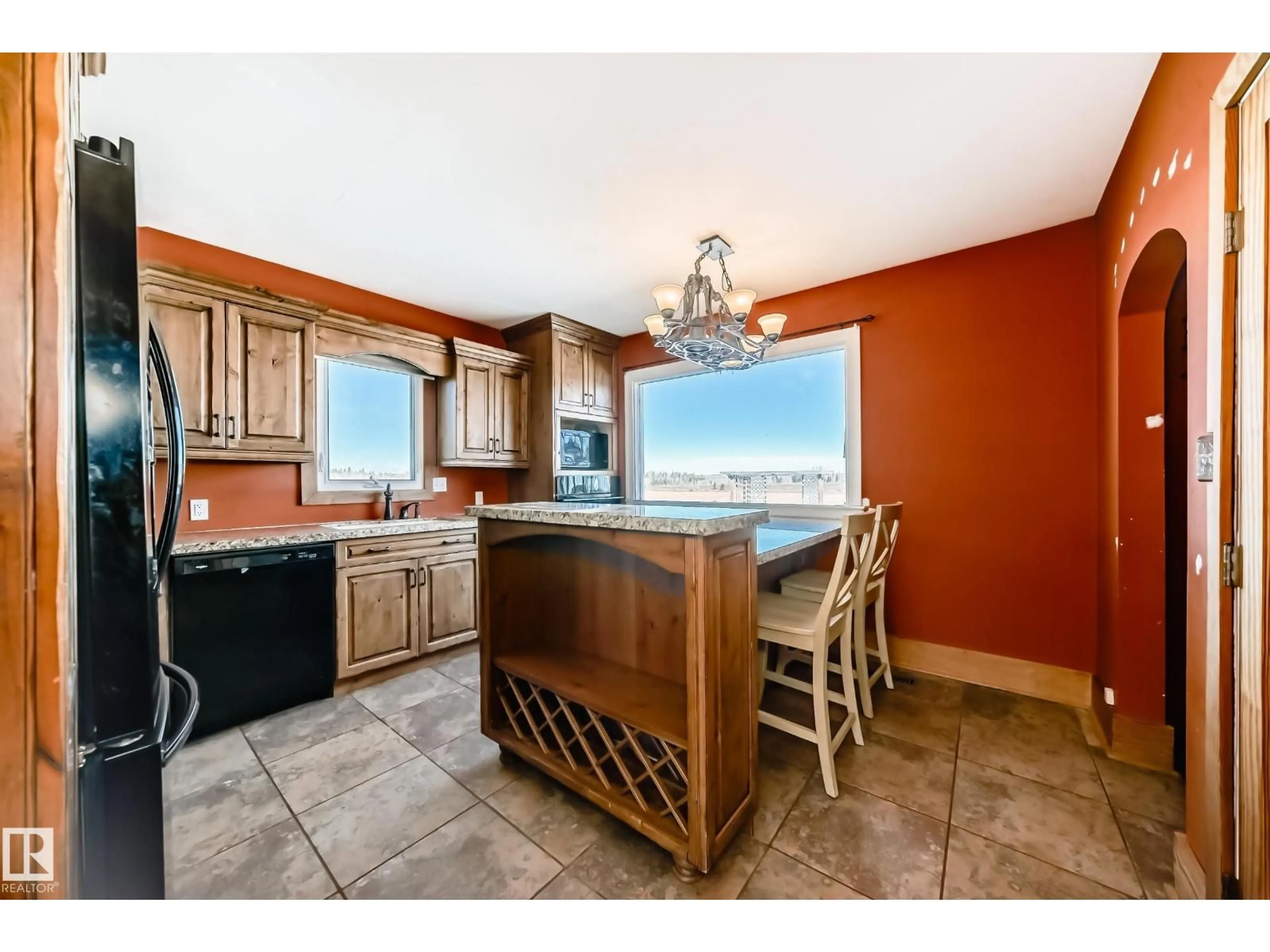 Open concept kitchen, ceramic/tile floor for 449 JENNIFER HEIL WY, Spruce Grove Alberta T7X0A3
