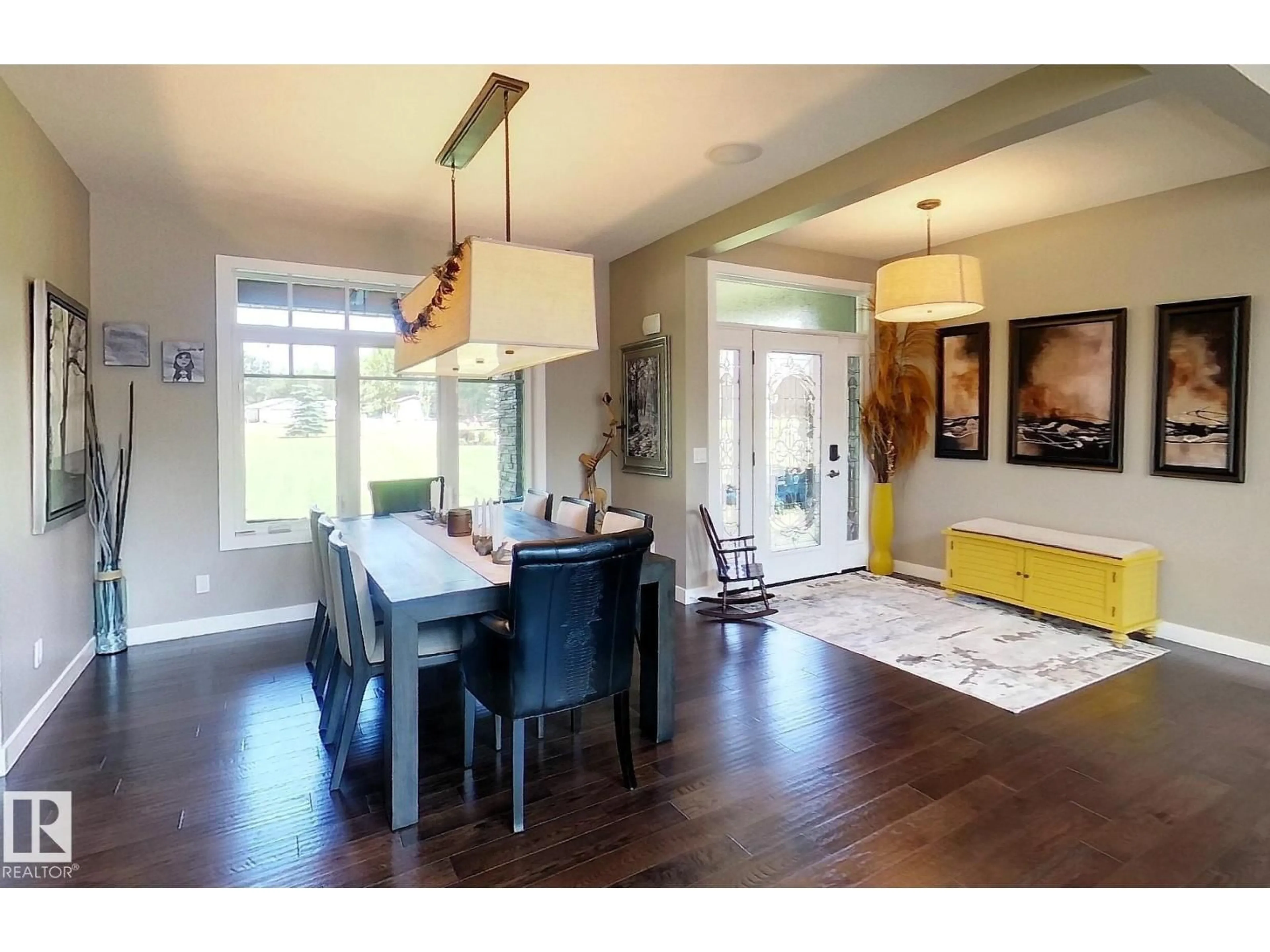 Dining room, wood/laminate floor for 6663 15 AVE, Edson Alberta T7E1S3