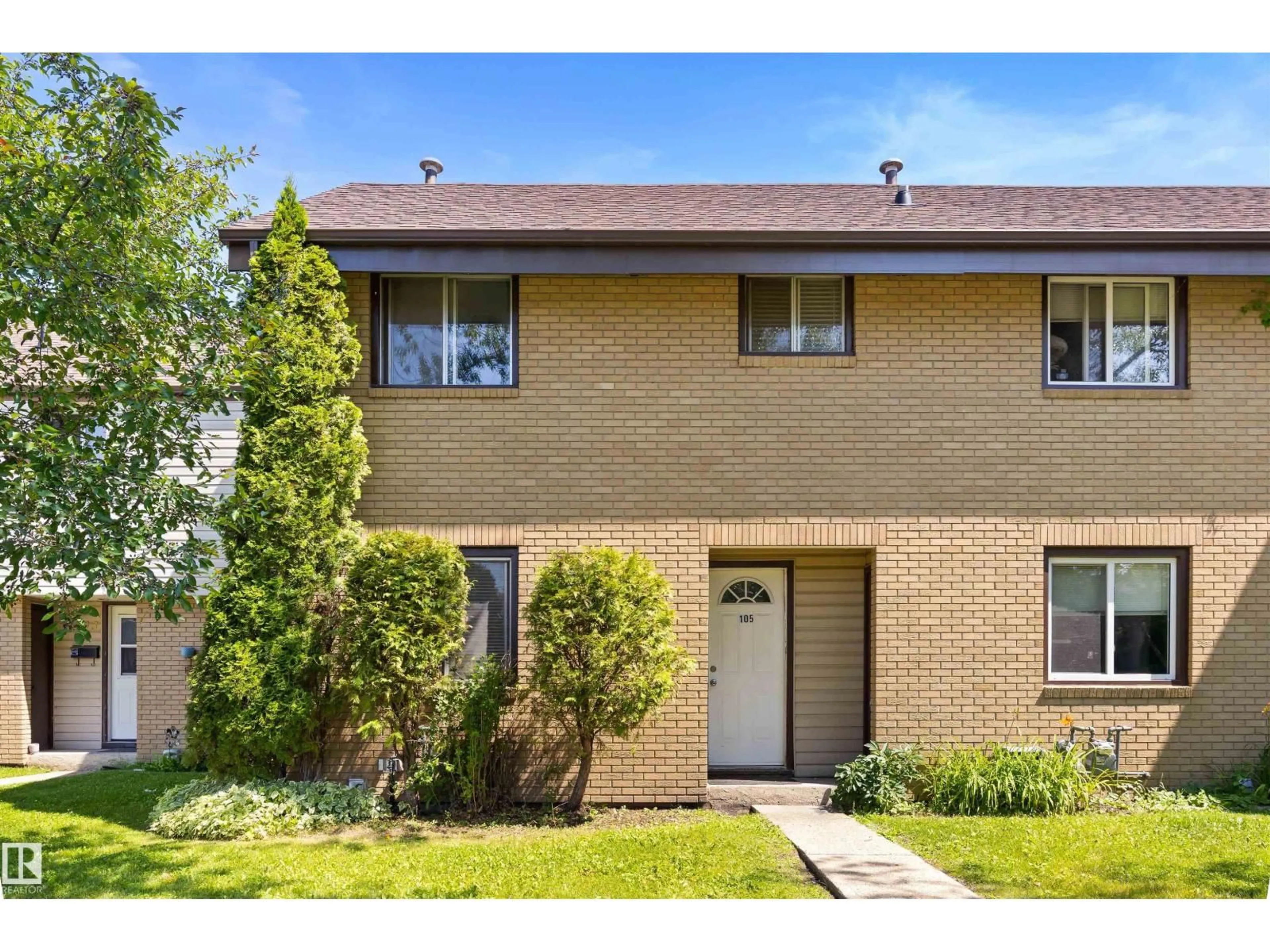 Home with brick exterior material, street for 105 GRANDIN VG, St. Albert Alberta T8N1R9