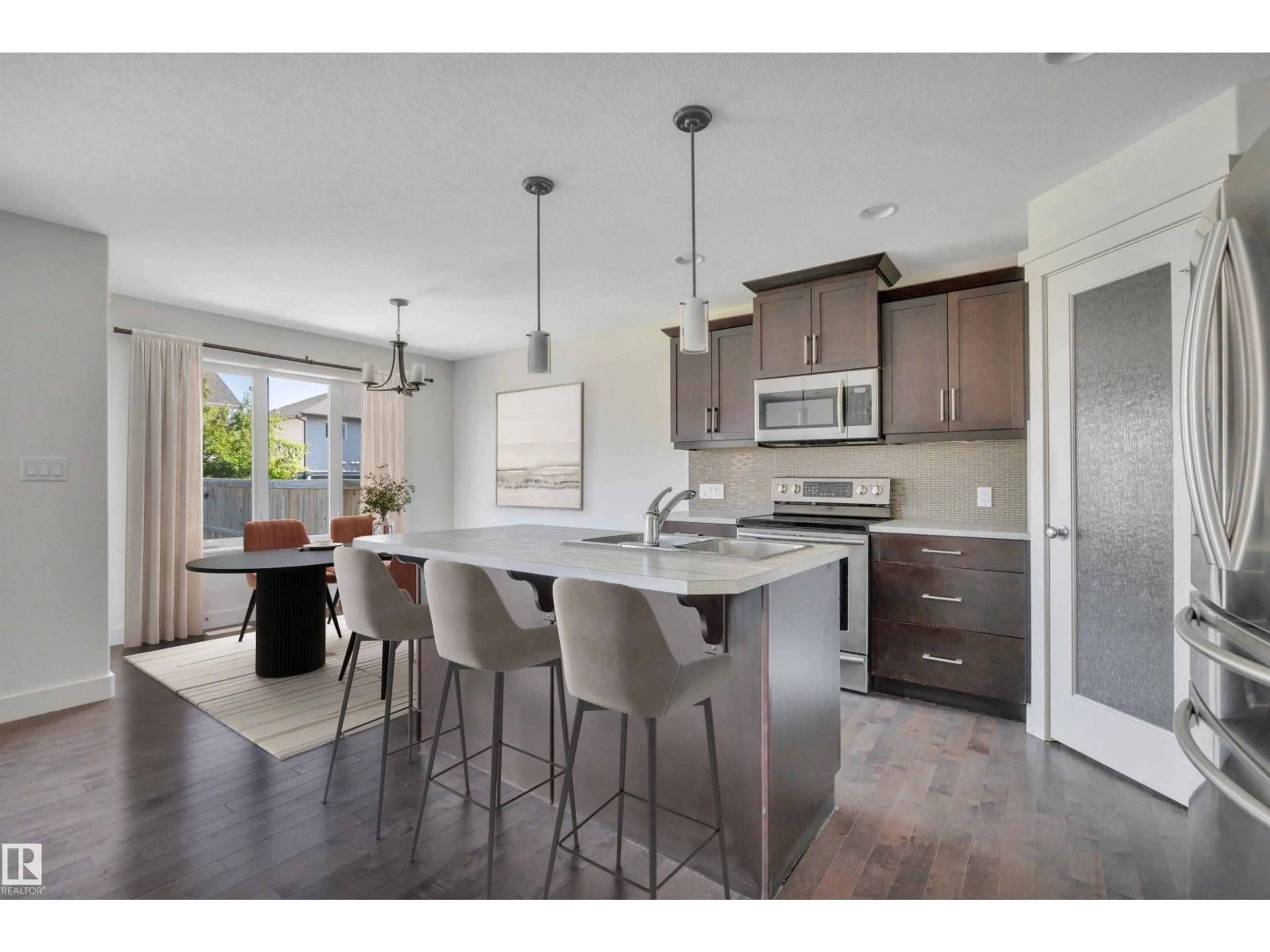 Open concept kitchen, unknown for 59 DAVIS ST, Fort Saskatchewan Alberta T8L0N3