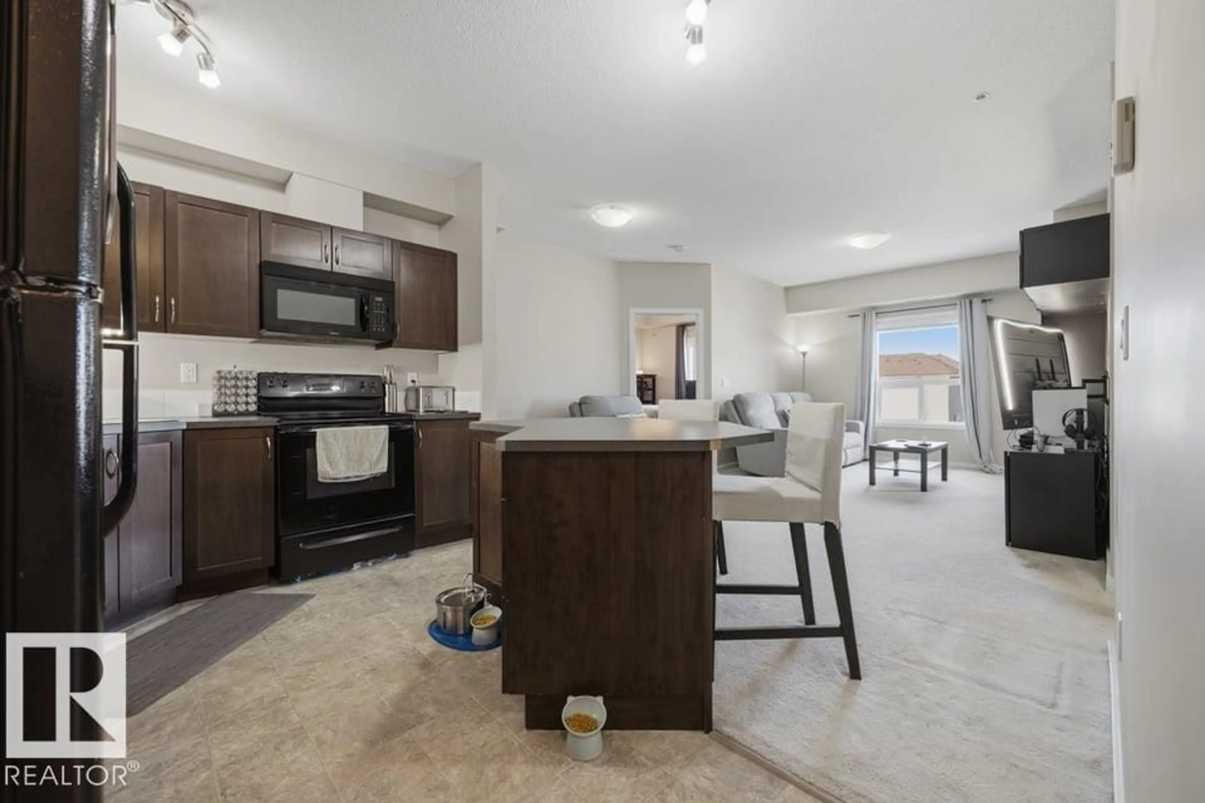 Open concept kitchen, unknown for #321 - 13835 155 AVENUE, Edmonton Alberta T6V0B7