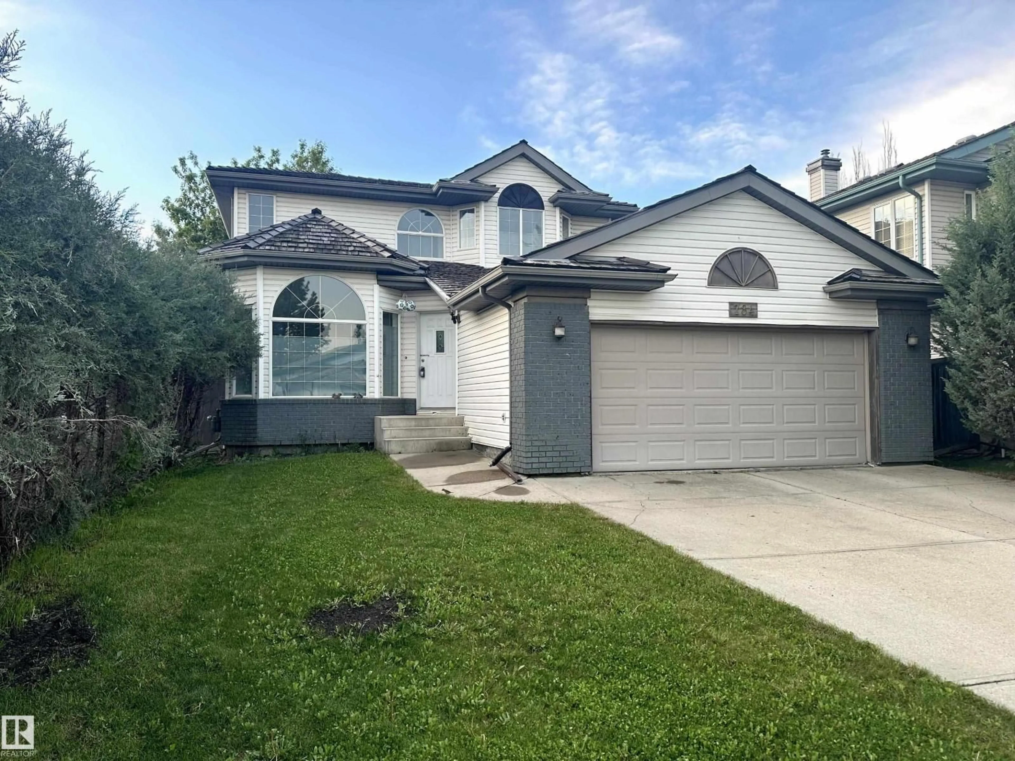 Home with vinyl exterior material, street for 784 BLACKBURN PL, Edmonton Alberta T6W1C7