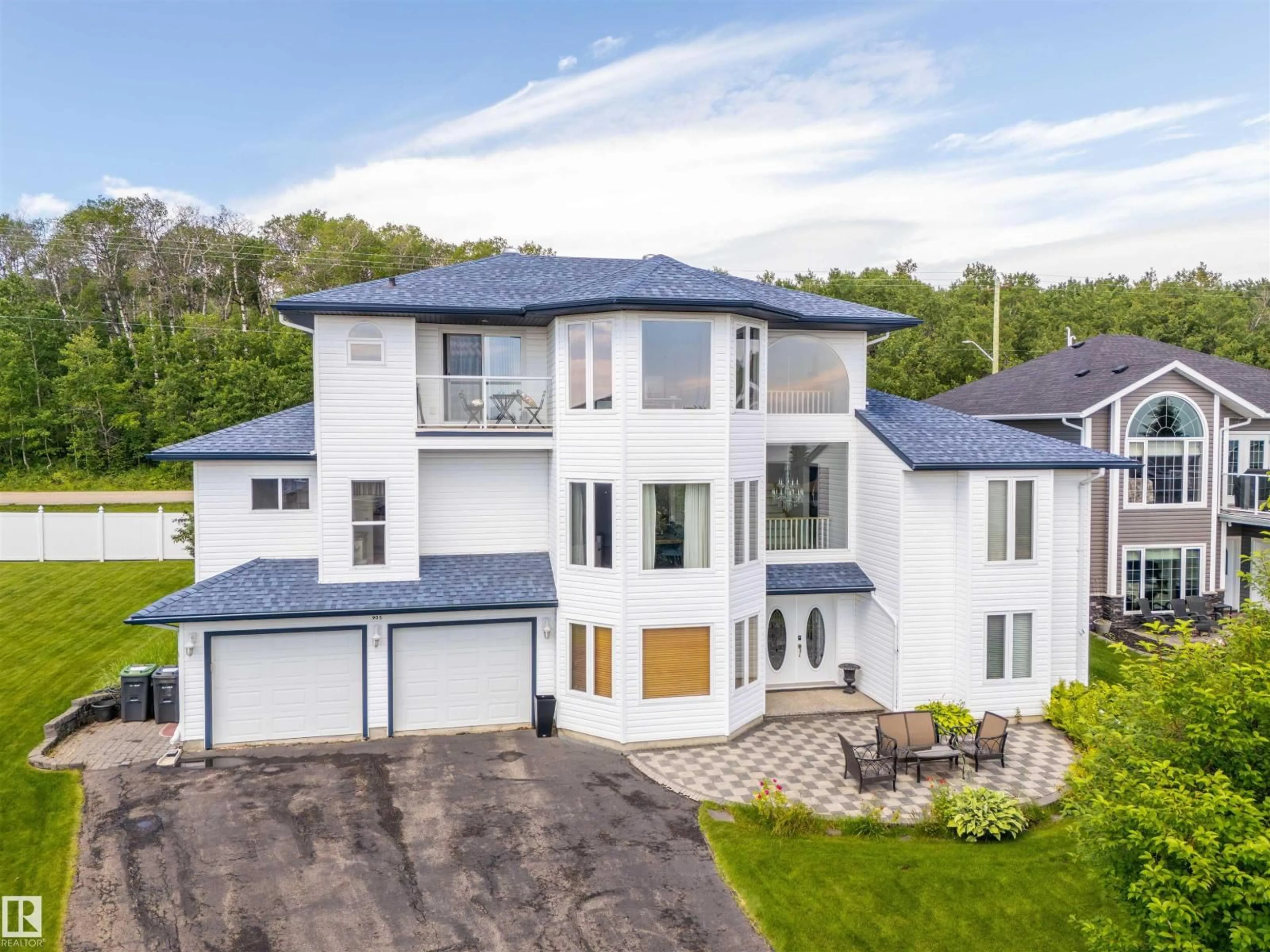 A pic from outside/outdoor area/front of a property/back of a property/a pic from drone, unknown for 905 26 ST, Cold Lake Alberta T9M1X8