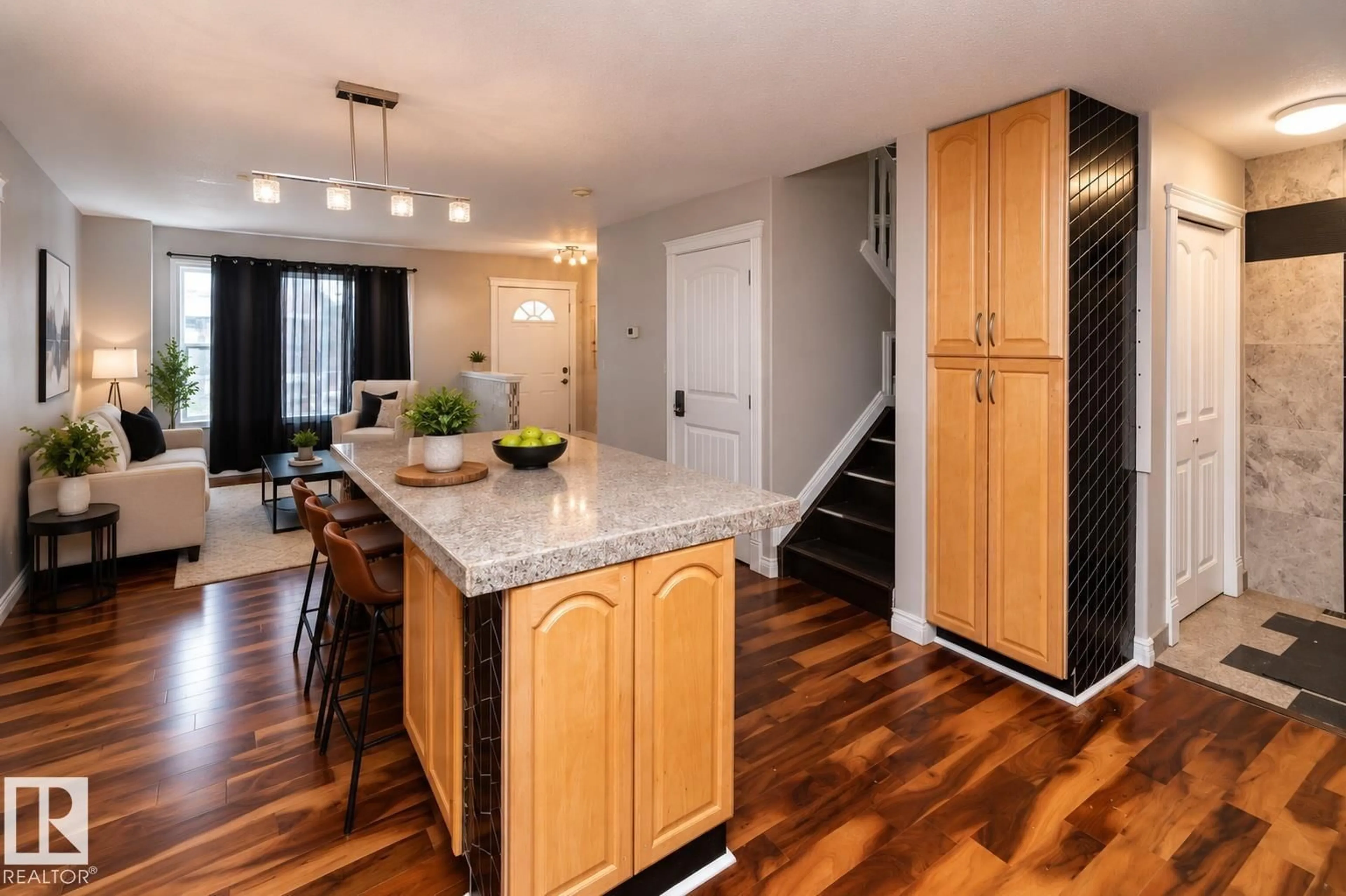 Open concept kitchen, unknown for NW - 11915 77 ST, Edmonton Alberta T5B2G5