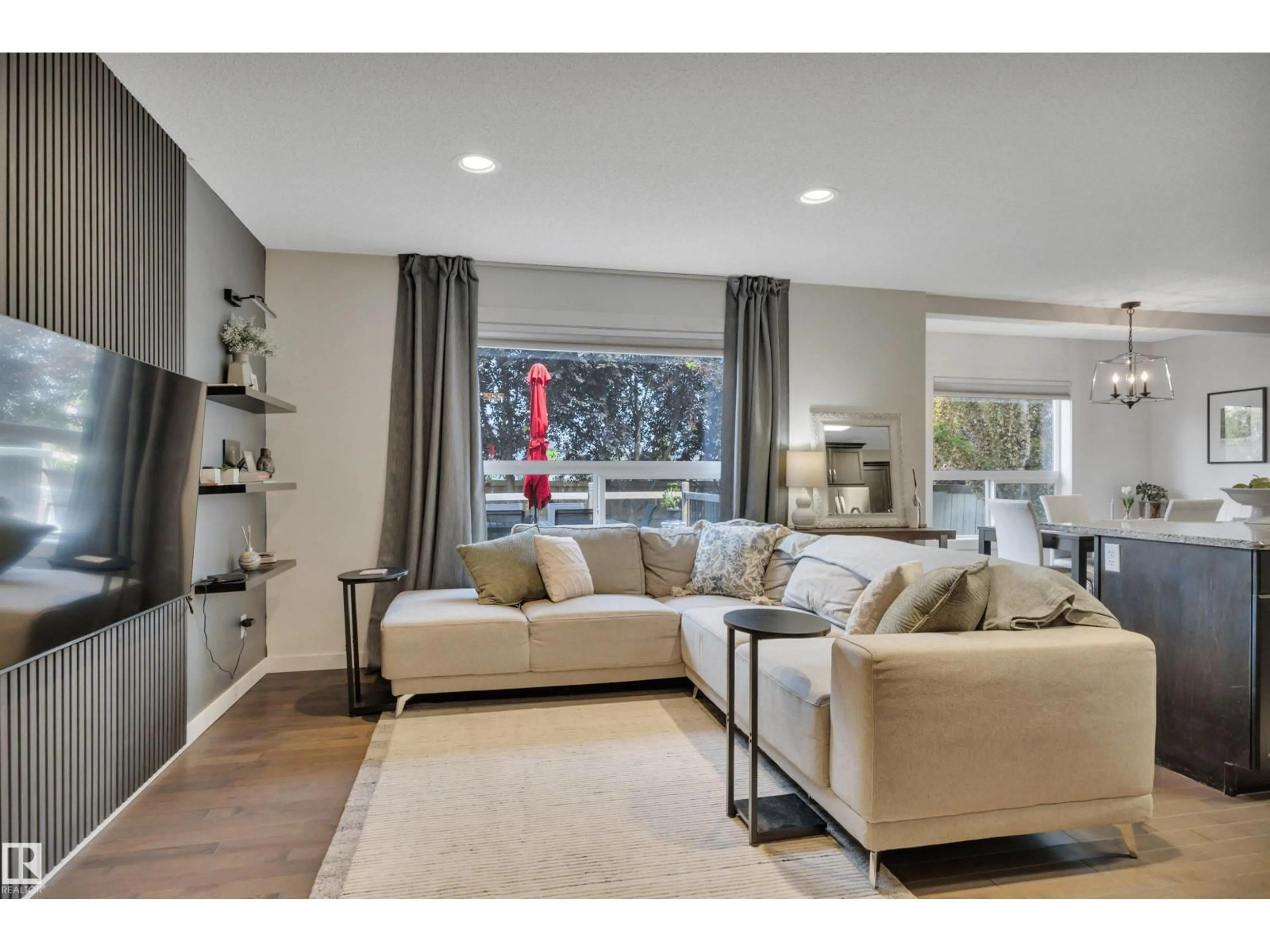 Living room with furniture, unknown for 4029 ALEXANDER WY, Edmonton Alberta T6W2C5