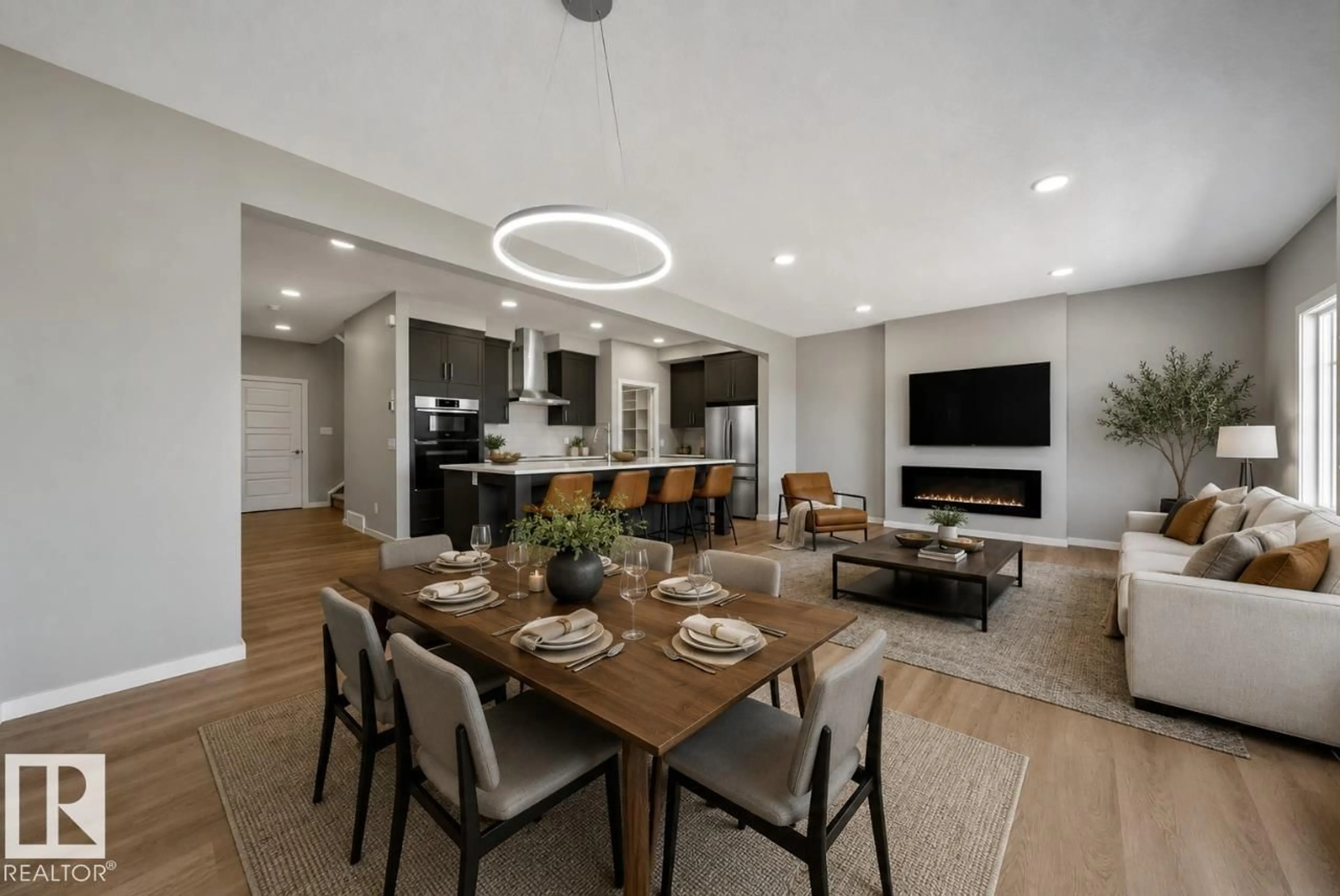 Open concept kitchen, unknown for NW - 22526 83A ST, Edmonton Alberta T5T7R2