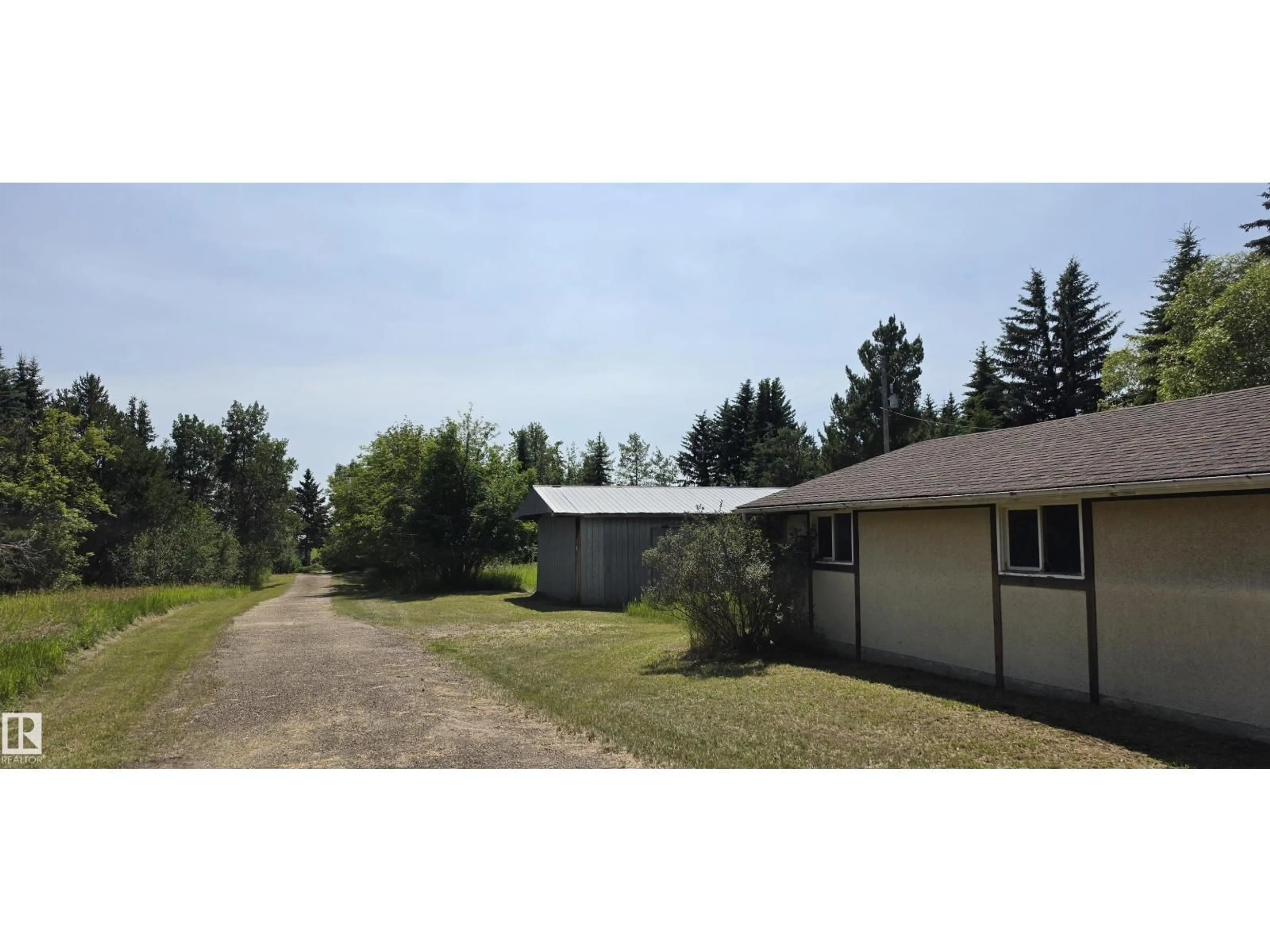 A pic from outside/outdoor area/front of a property/back of a property/a pic from drone, unknown for 27208 TWP ROAD 522, Rural Parkland County Alberta T6X3R6