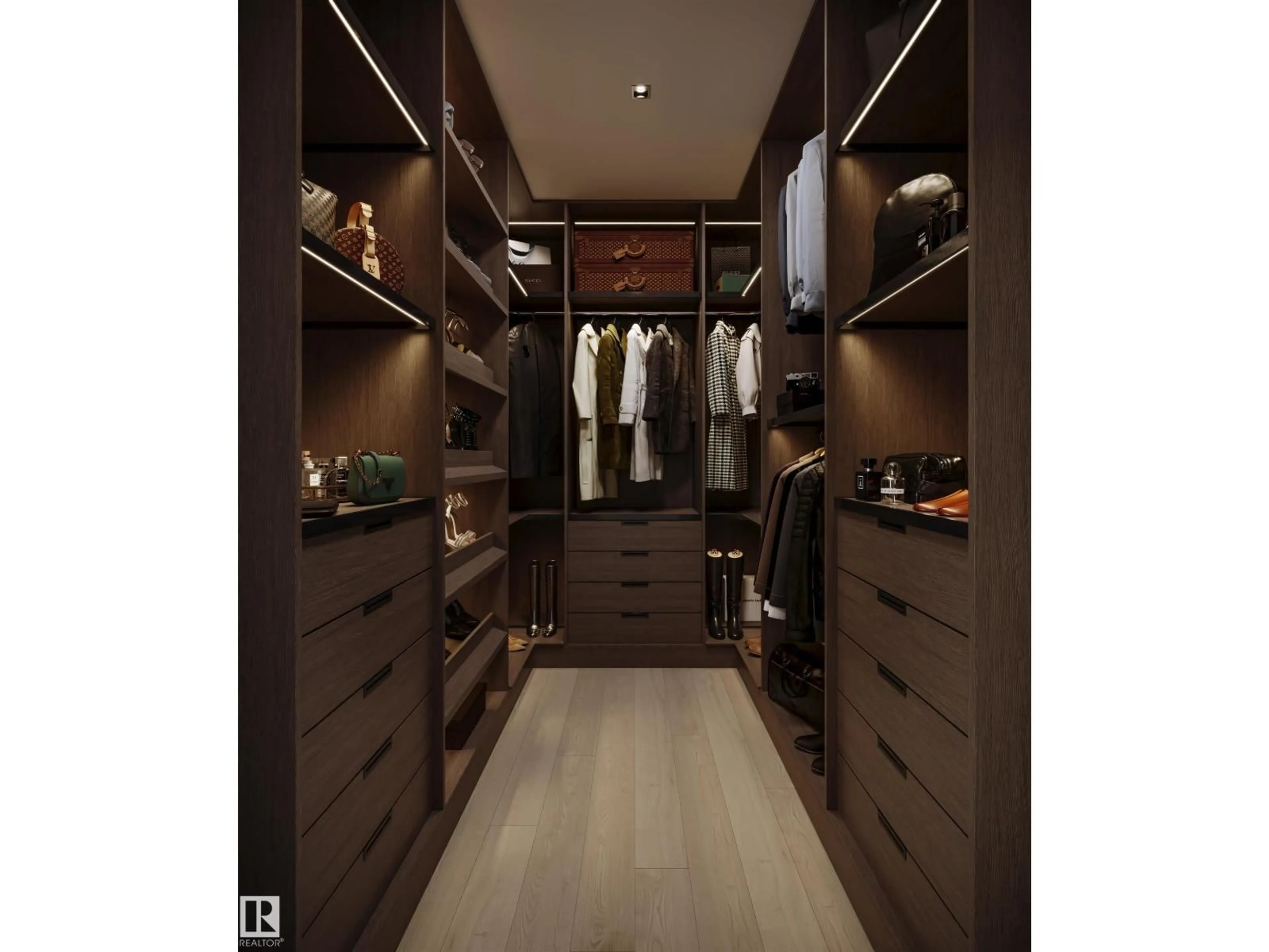 Storage room or clothes room or walk-in closet for 10143 - 902 CLIFTON PL, Edmonton Alberta T5H0E7