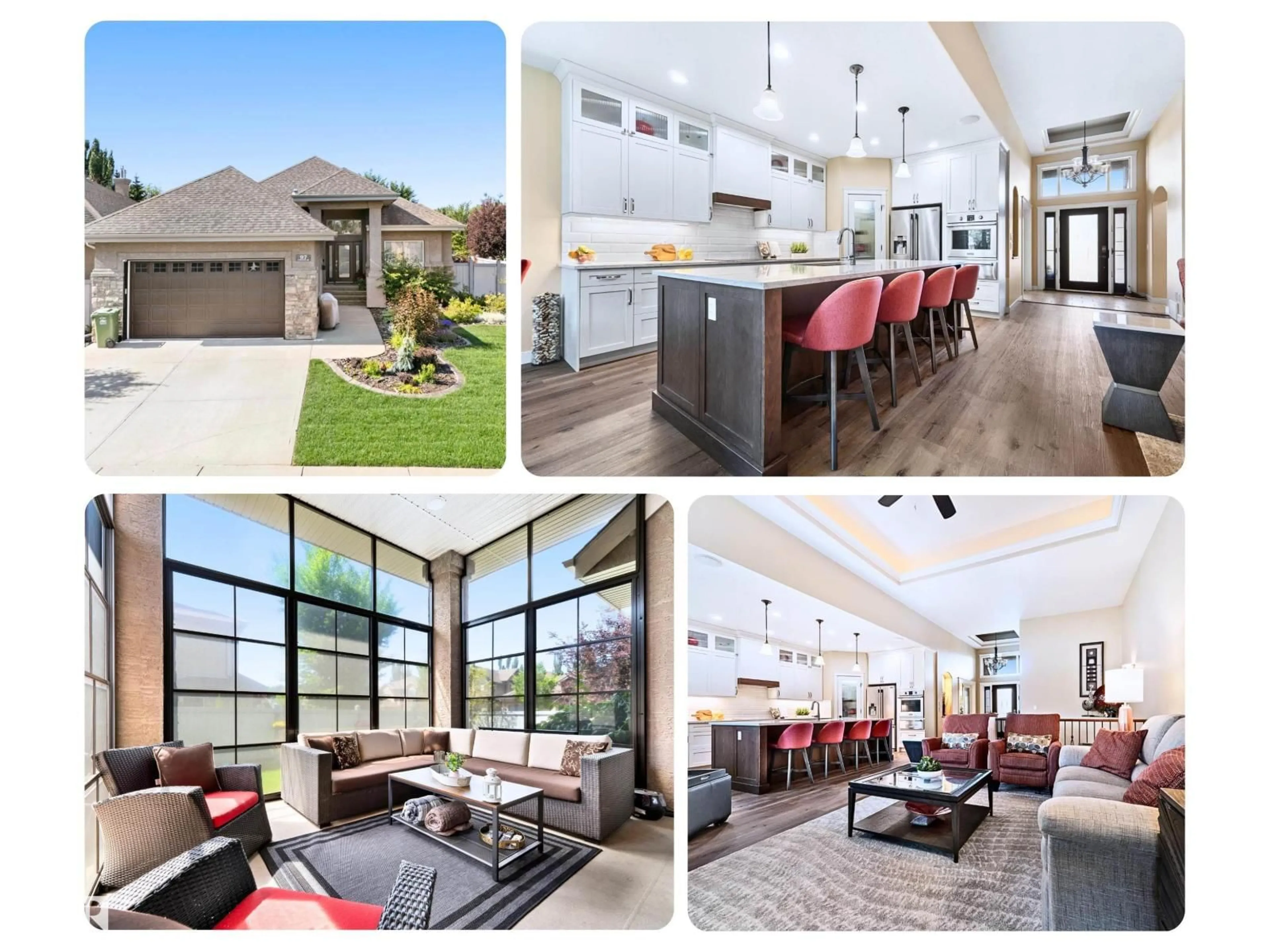Open concept kitchen, unknown for 97 LAFLEUR DR, St. Albert Alberta T8N7M8