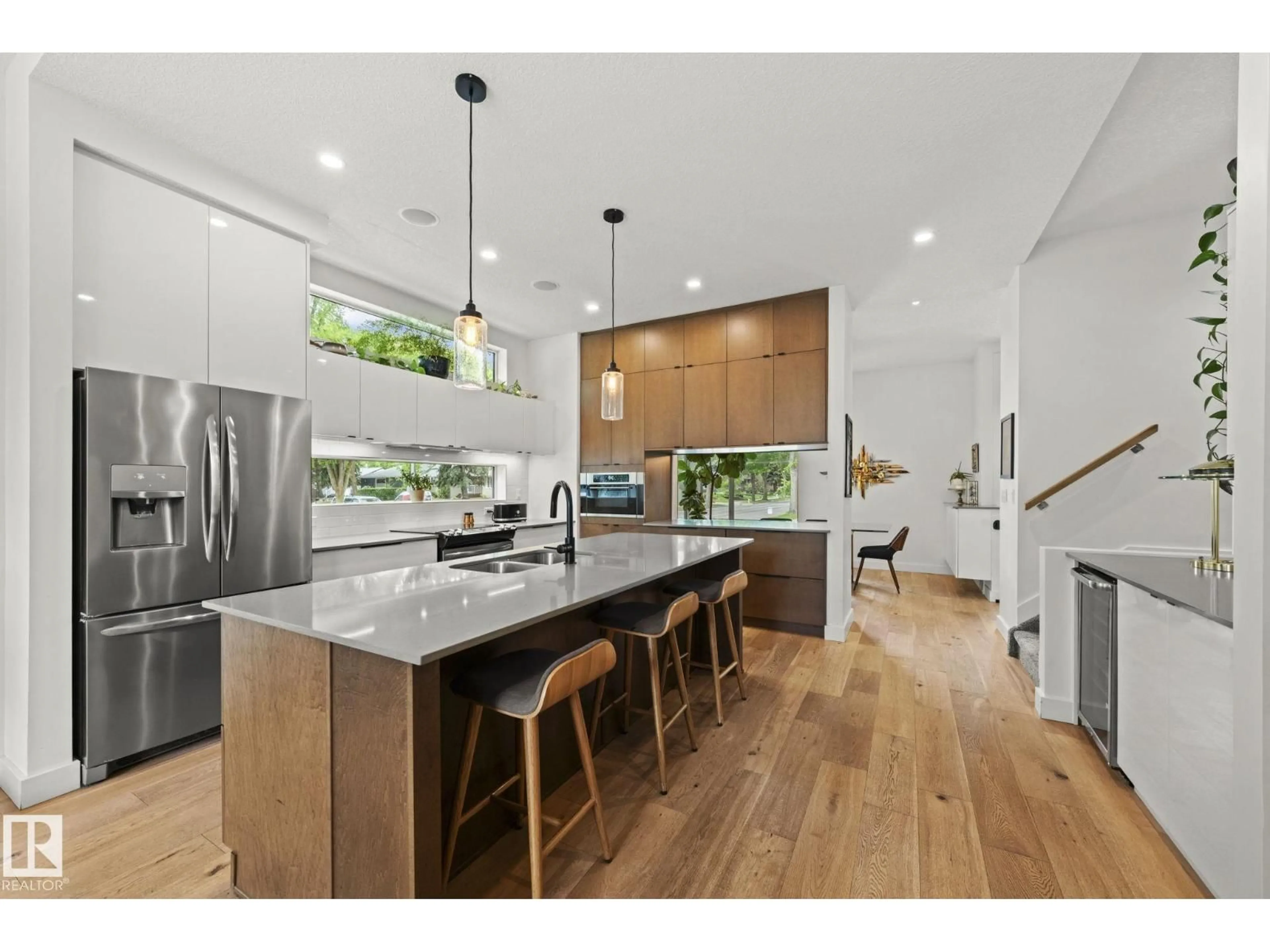 Open concept kitchen, unknown for 14379 92A AV, Edmonton Alberta T5R5E3
