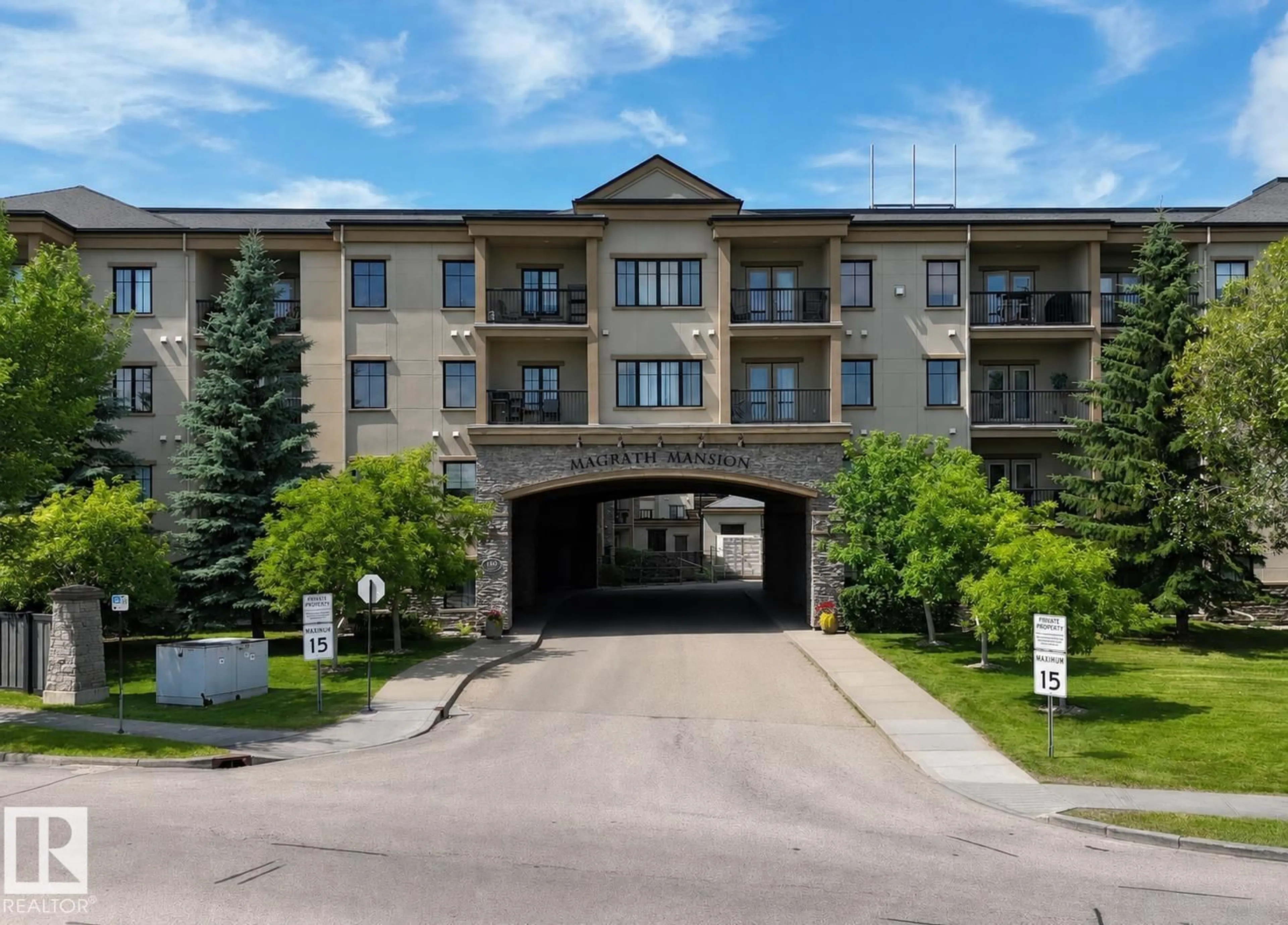 Indoor foyer for #106 - 160 MAGRATH RD, Edmonton Alberta T6R3T7