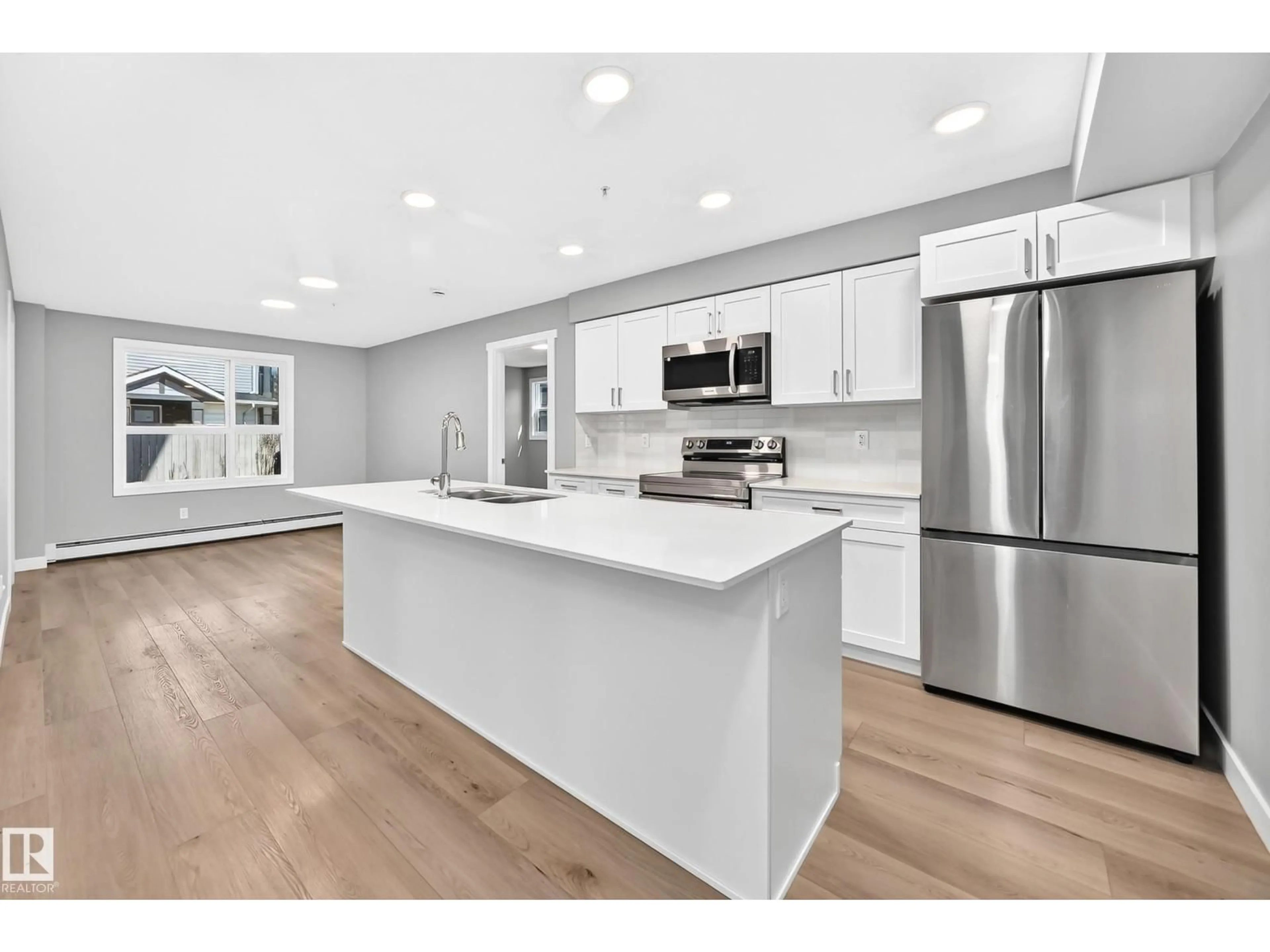 Open concept kitchen, unknown for #128 - 1506 TAMARACK BV, Edmonton Alberta T6T2J5
