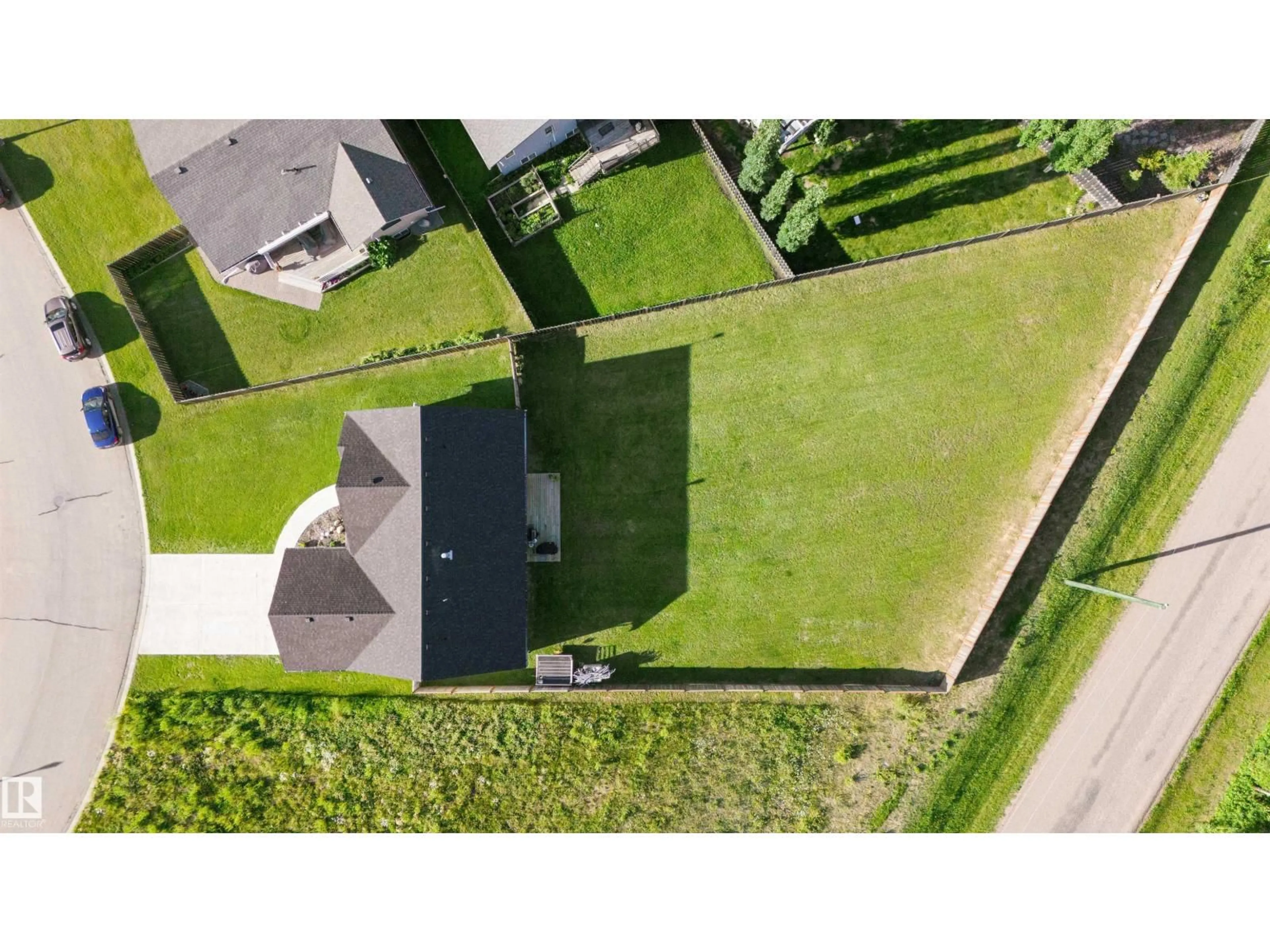 A pic from outside/outdoor area/front of a property/back of a property/a pic from drone, street for 5406 POPLAR LN, Athabasca Town Alberta T9S0A8