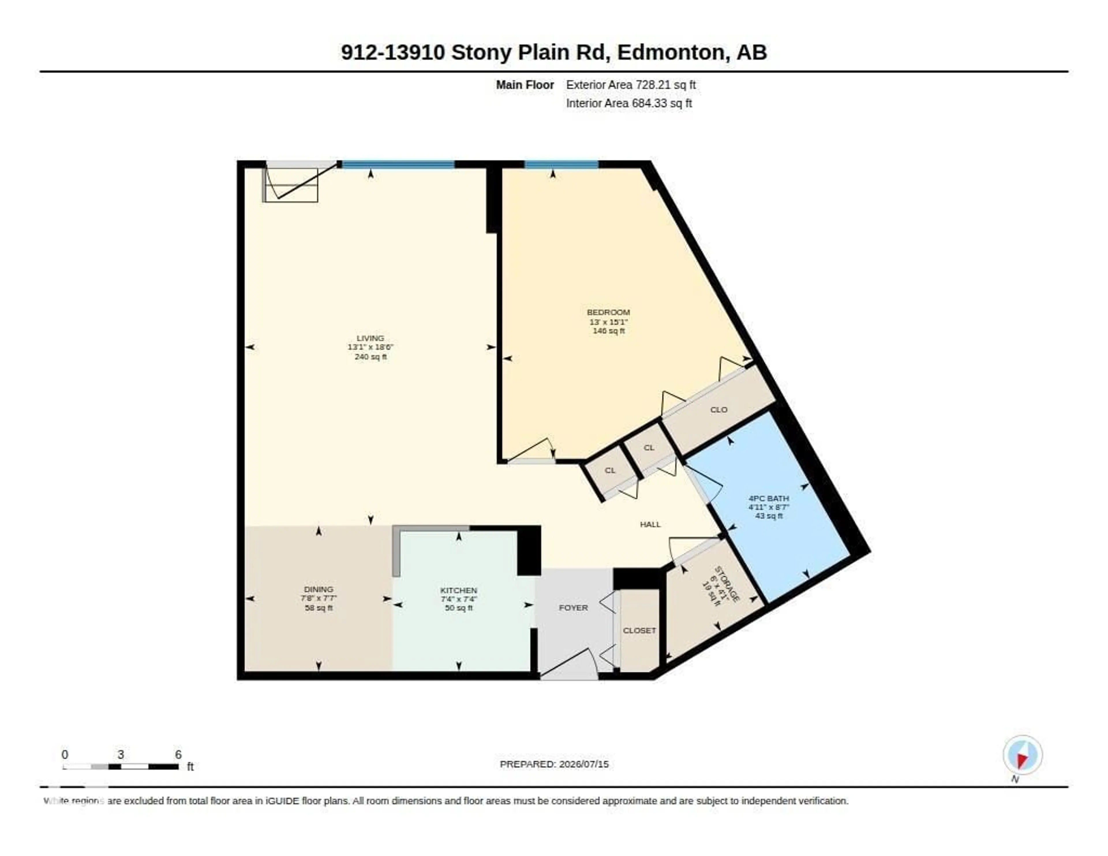 Floor plan for 912 STONY PLAIN RD, Edmonton Alberta T5N3R2