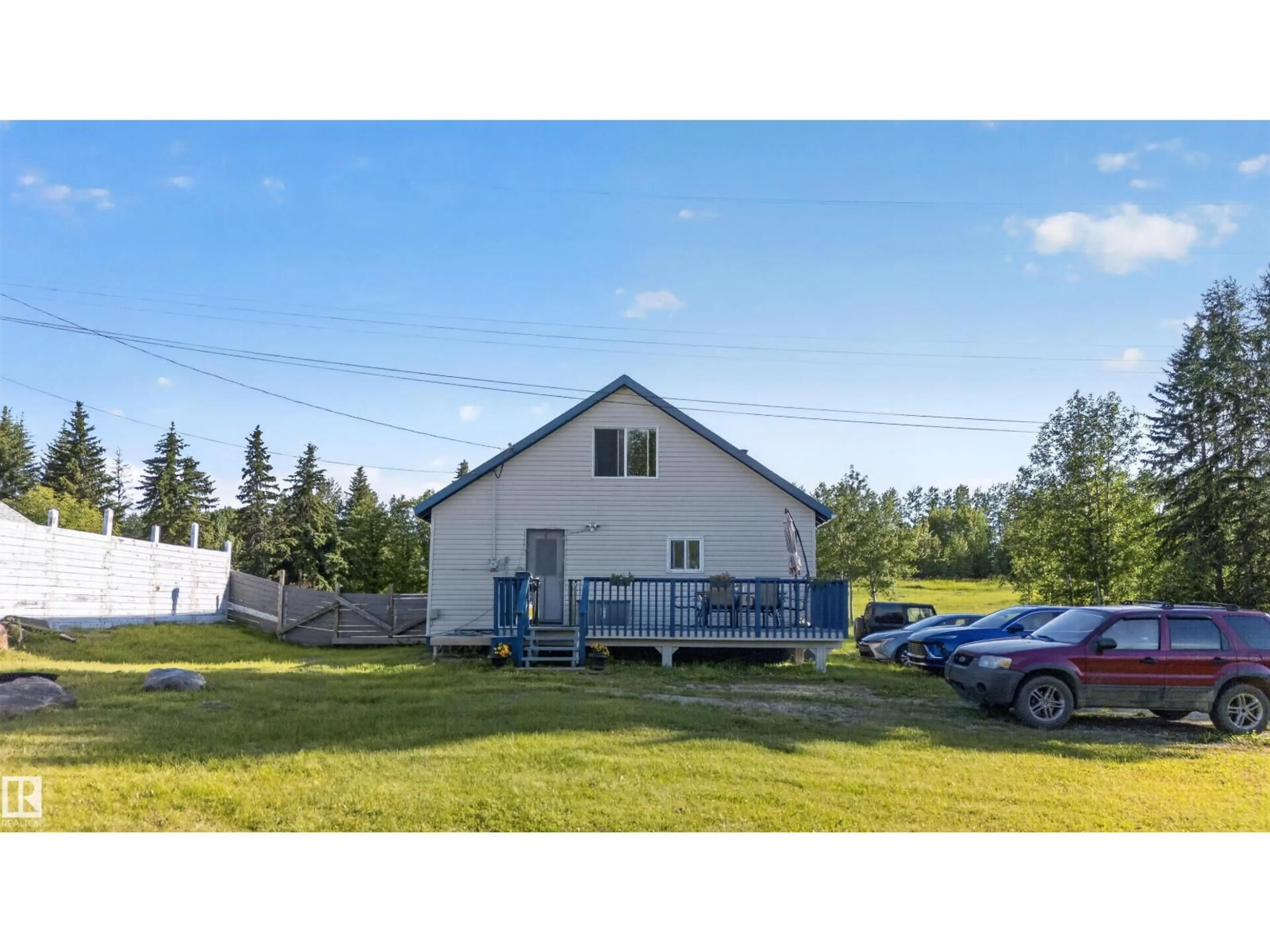 A pic from outside/outdoor area/front of a property/back of a property/a pic from drone, building for 4740 49 AV, Sangudo Alberta T0E2A0