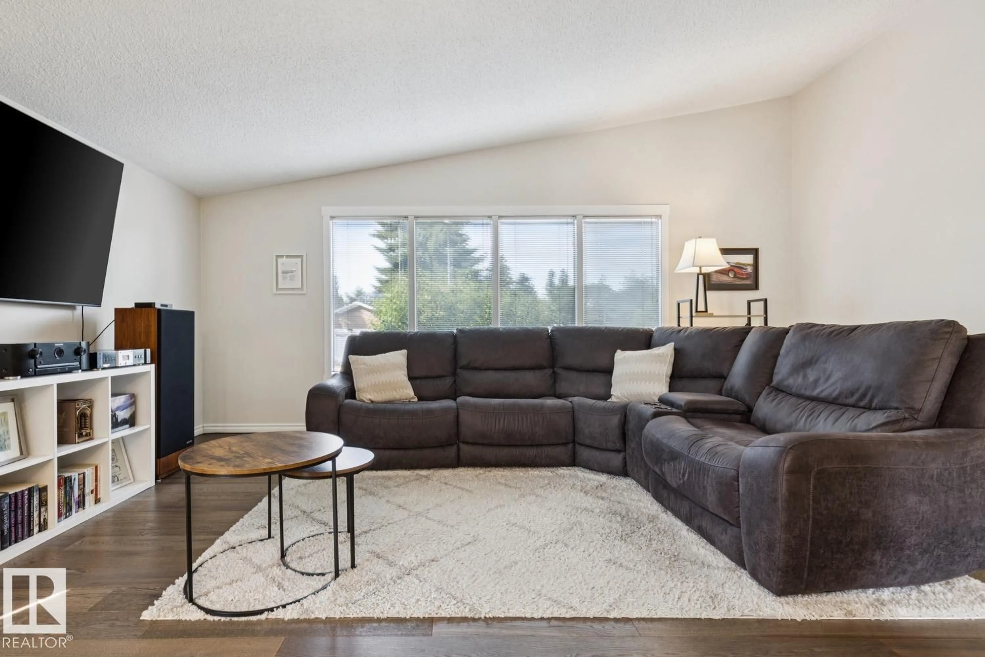 Living room with furniture, unknown for 6615 187 ST, Edmonton Alberta T5T2N1