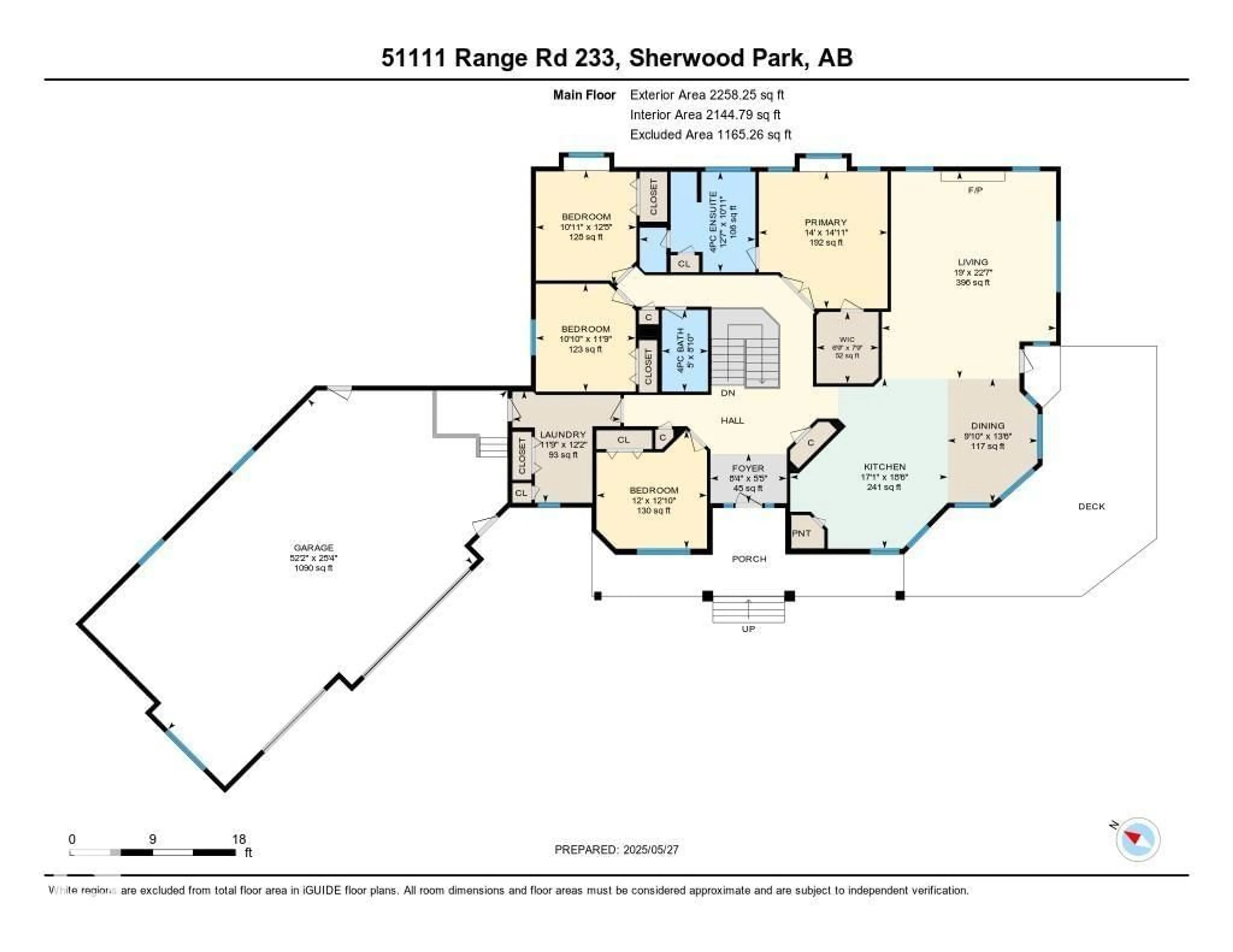 Floor plan for 51111 RR 233, Rural Strathcona County Alberta T8B1K6