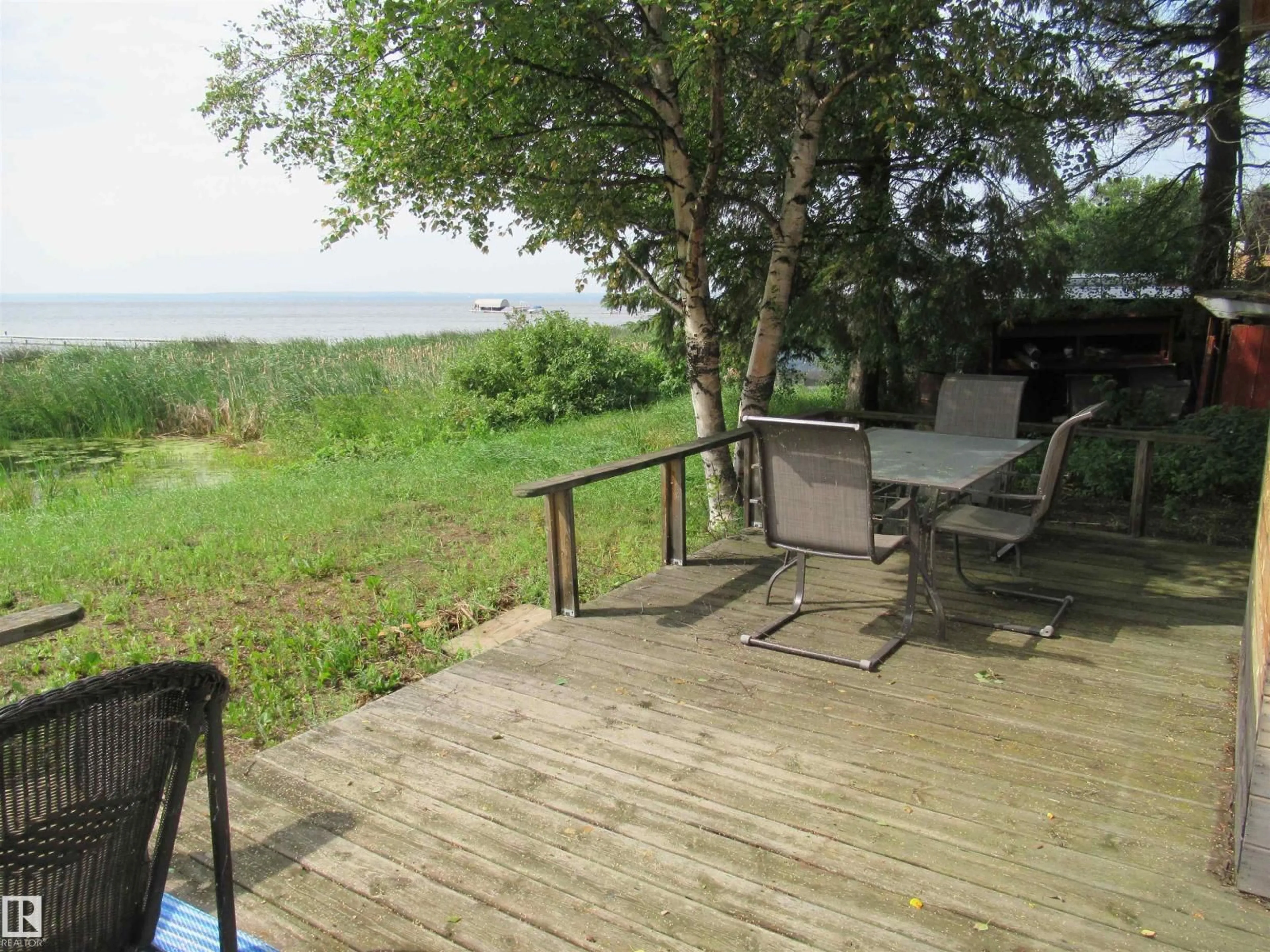 Patio, water/lake/river/ocean view for 100 ARGENTIA, Rural Wetaskiwin County Alberta T0C2C0