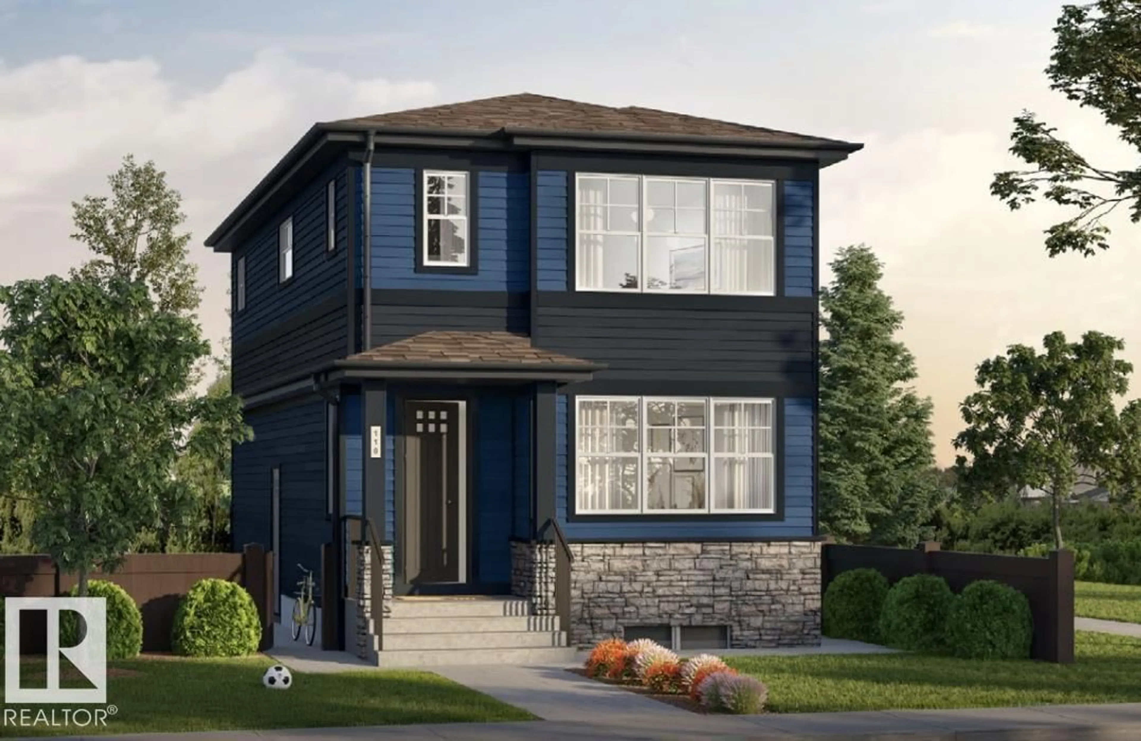 Home with brick exterior material, street for 6269 175A AV, Edmonton Alberta T5Y4A5