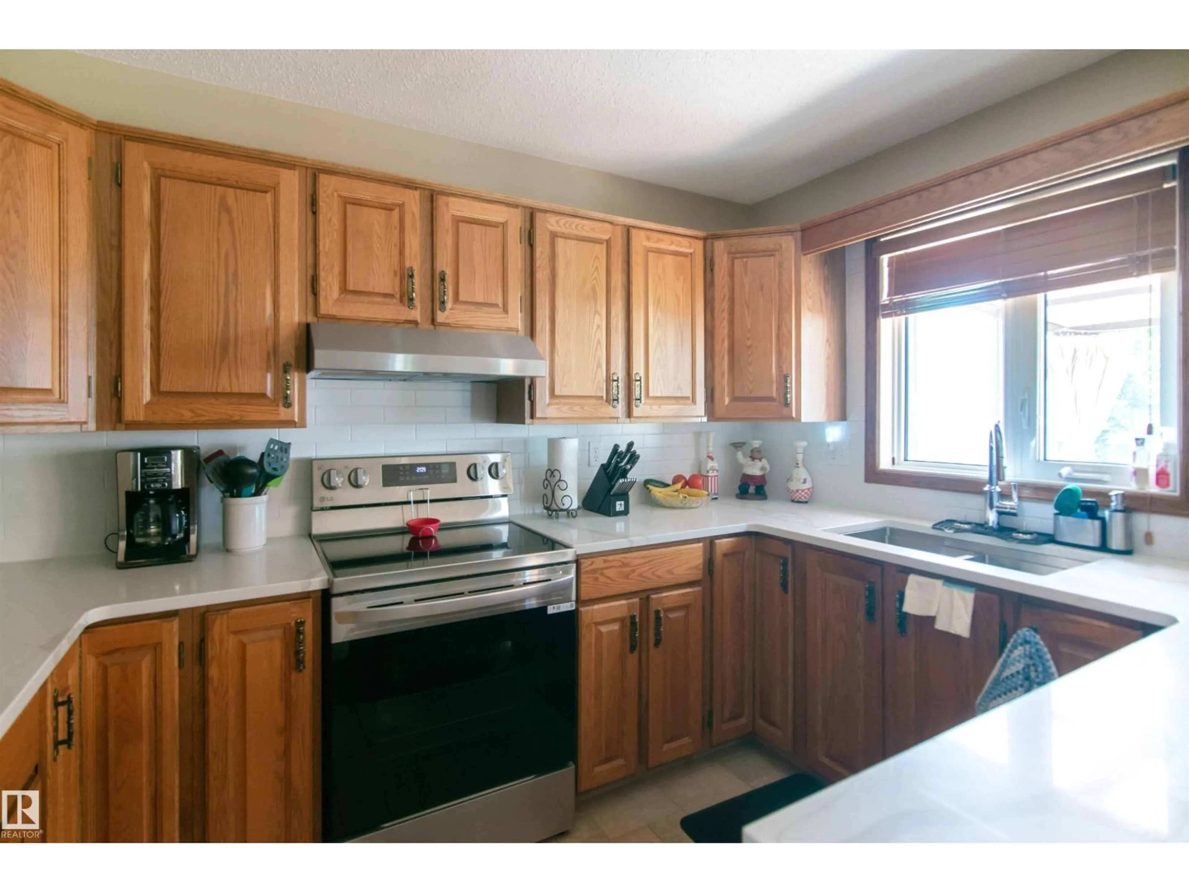 Standard kitchen, wood/laminate floor for 4308 41 ST, Bonnyville Town Alberta T9N1V9