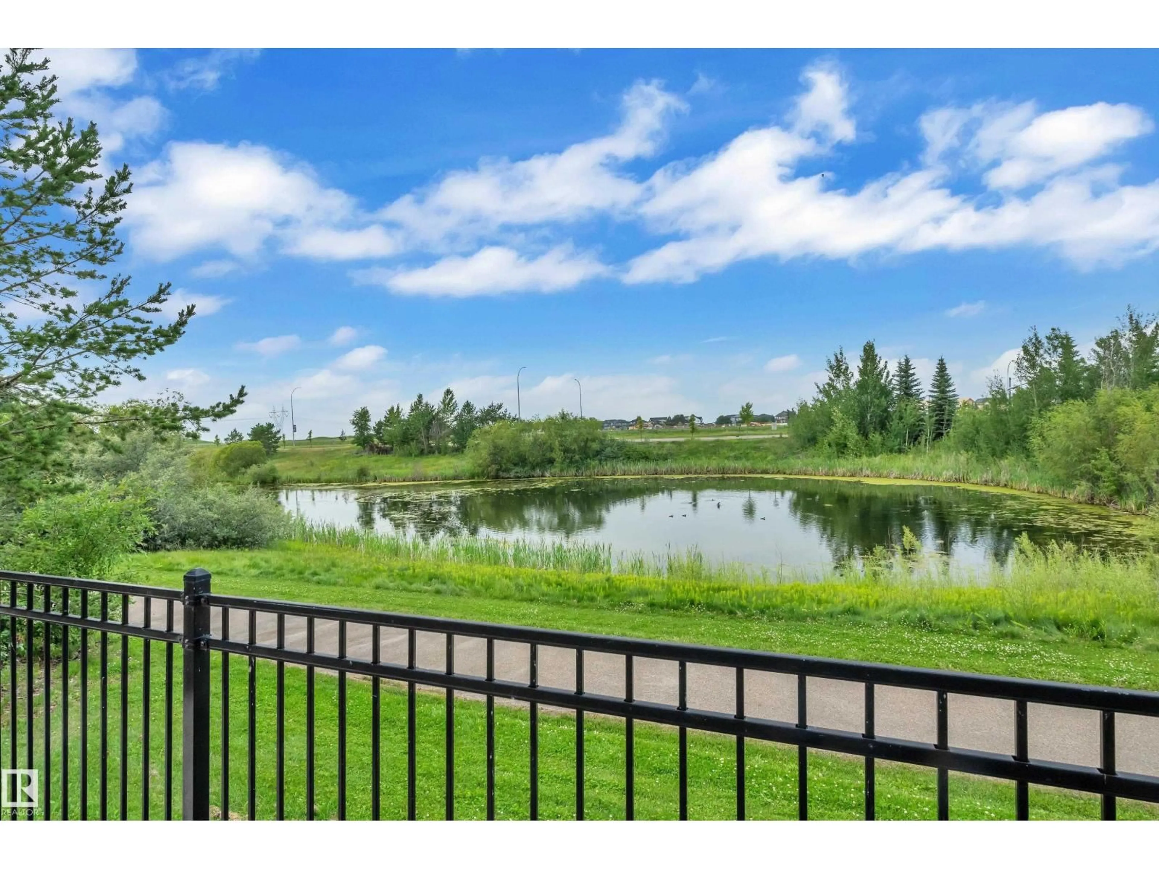 Patio, water/lake/river/ocean view for #45 - 1030 CHAPPELLE BV, Edmonton Alberta T6W2K7