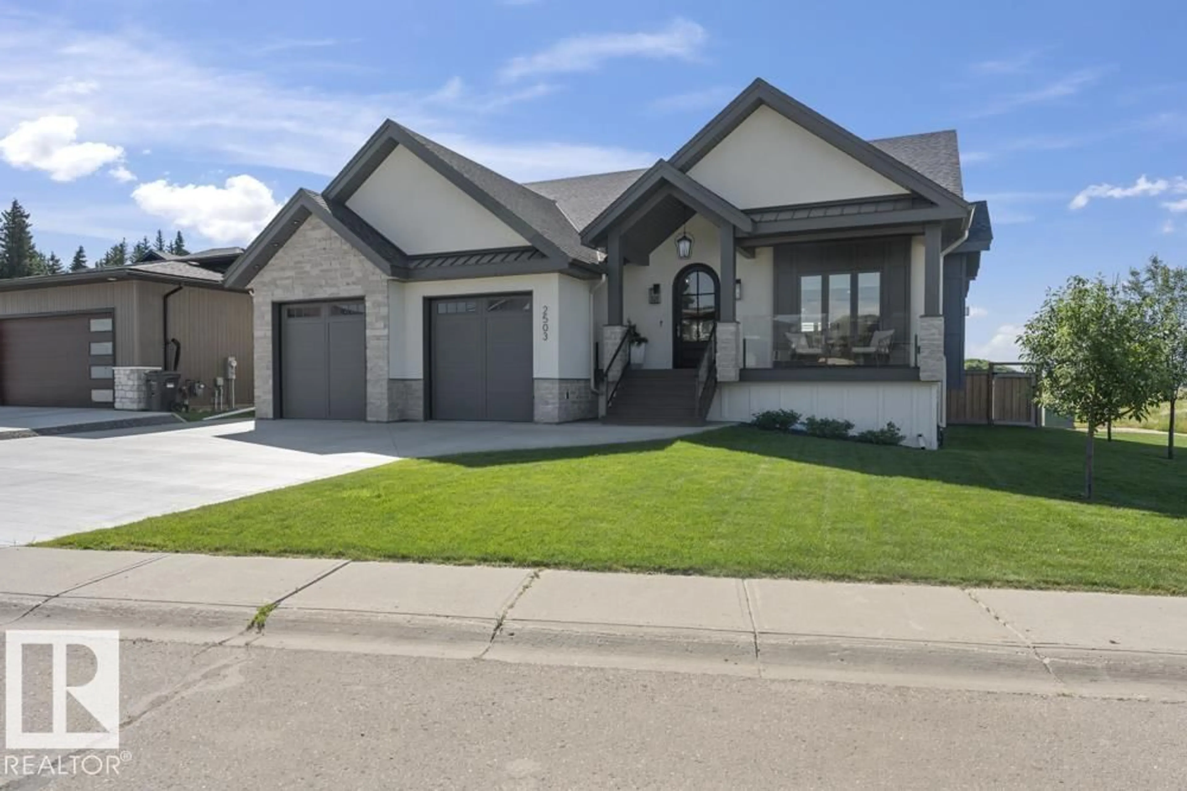 Home with brick exterior material, street for 2503 LOCKHART WY, Cold Lake Alberta T9M0B3