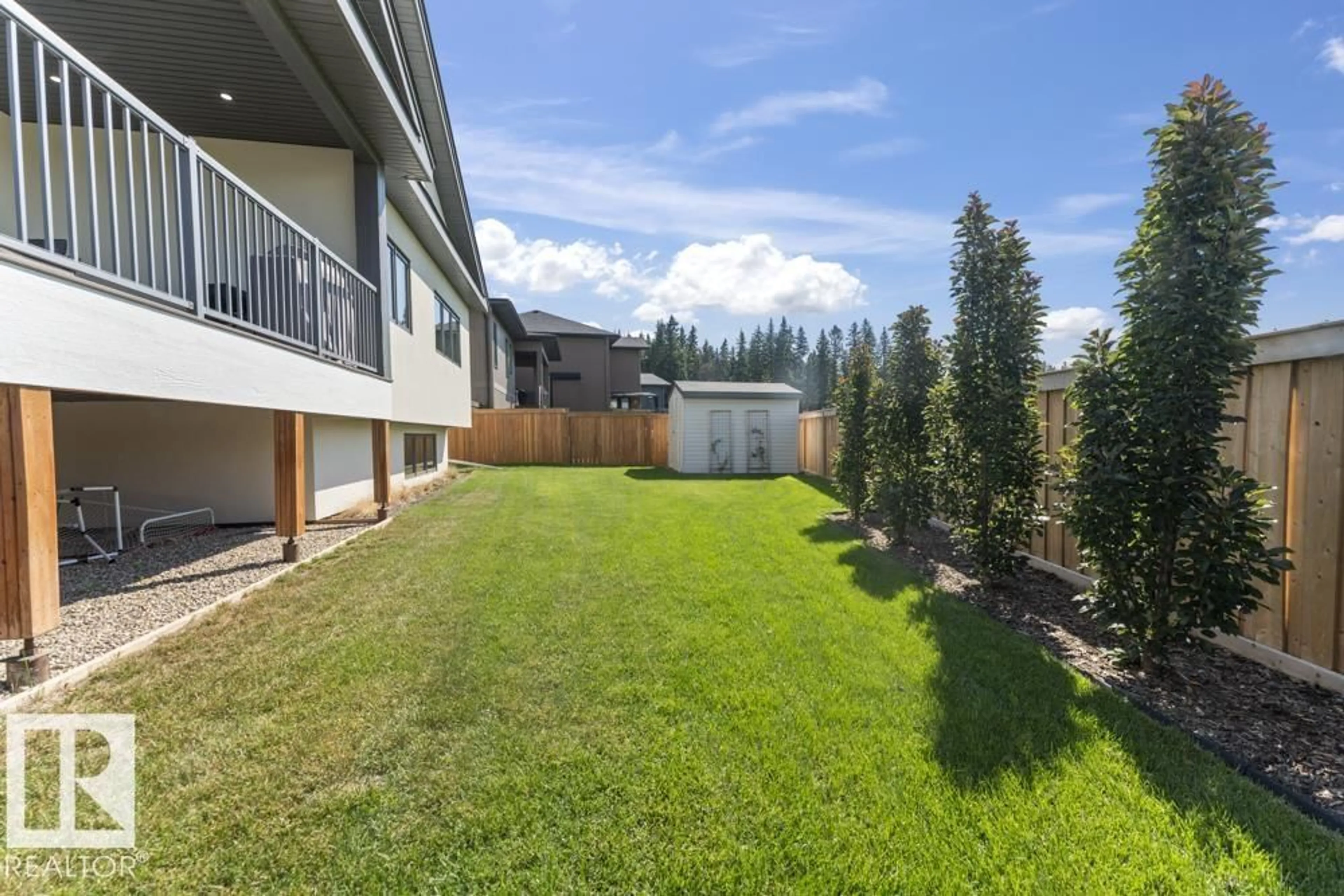 Patio, mountain view for 2503 LOCKHART WY, Cold Lake Alberta T9M0B3