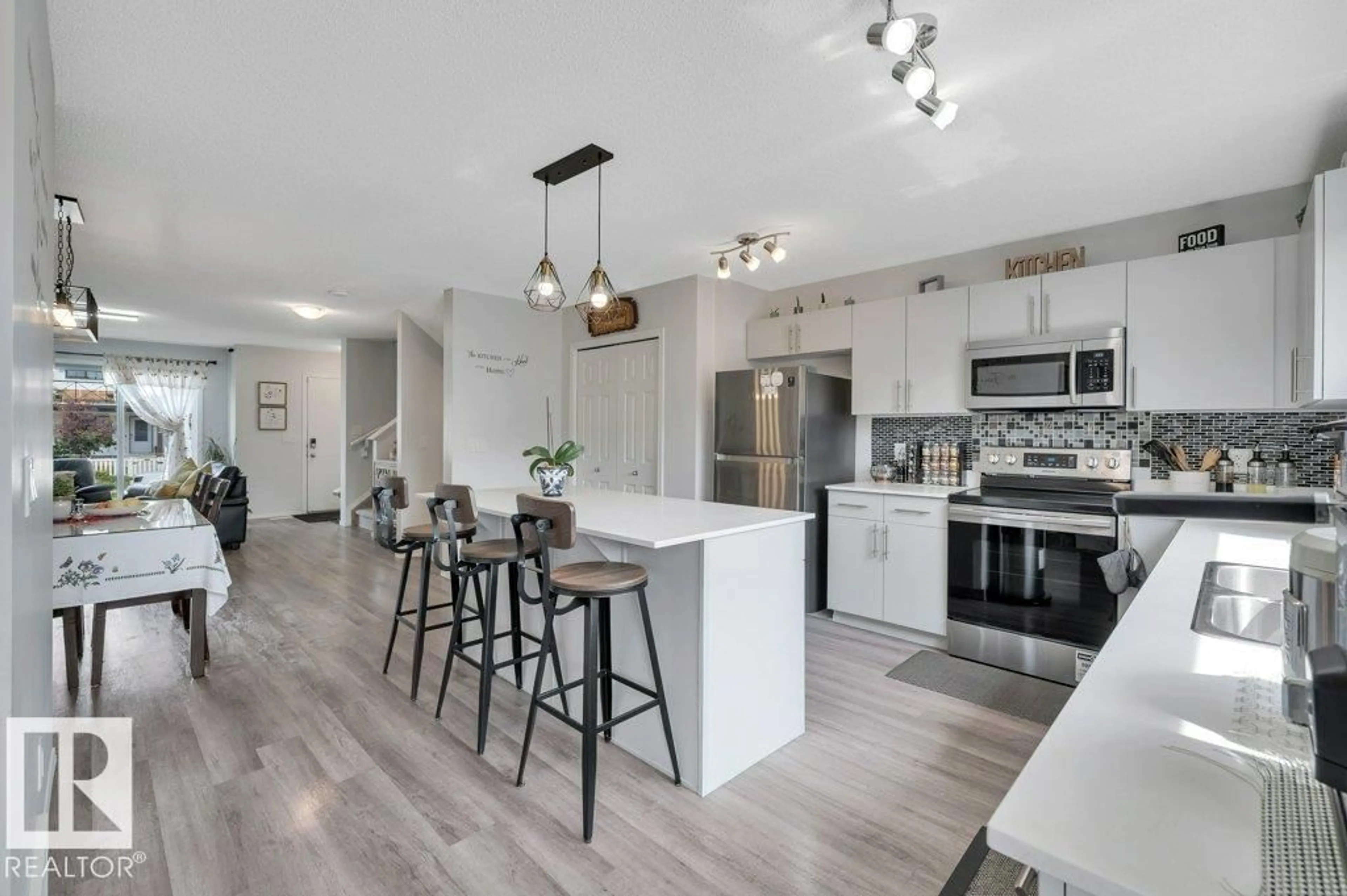 Open concept kitchen, unknown for NW - 19303 27 AV, Edmonton Alberta T6M1K9