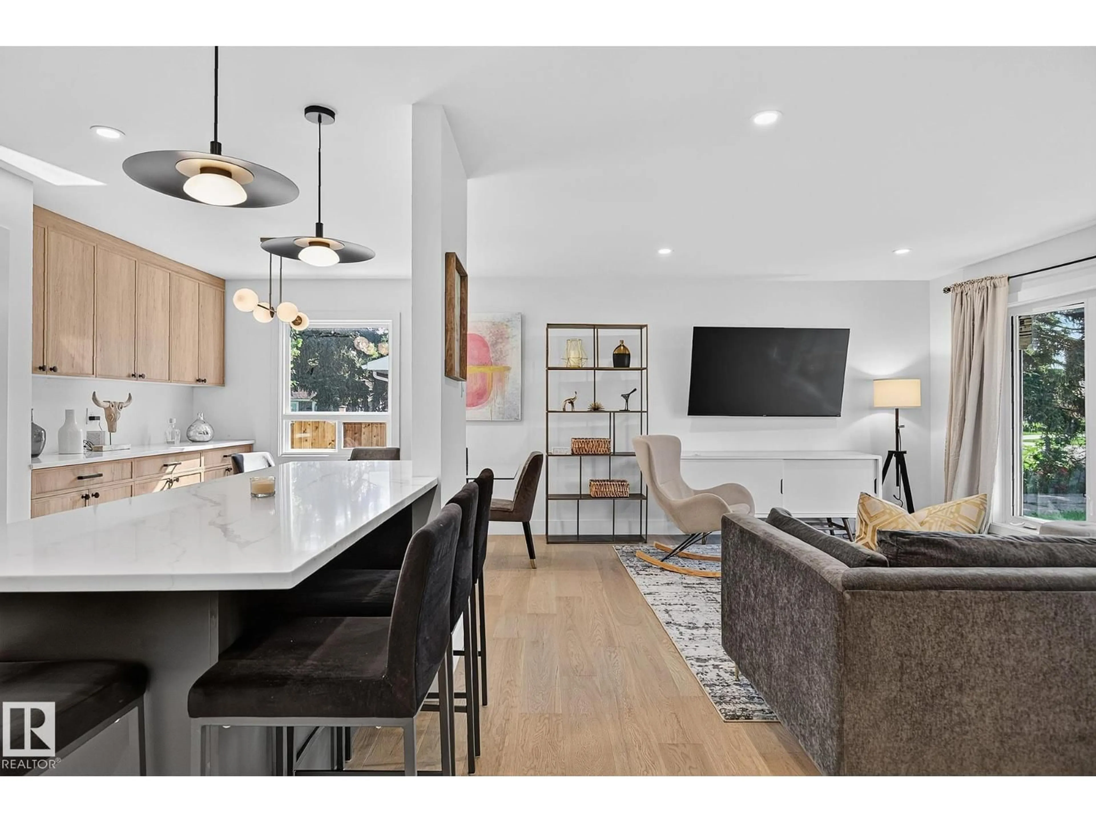 Open concept kitchen, unknown for NW - 15302 78 AV, Edmonton Alberta T5R3C7