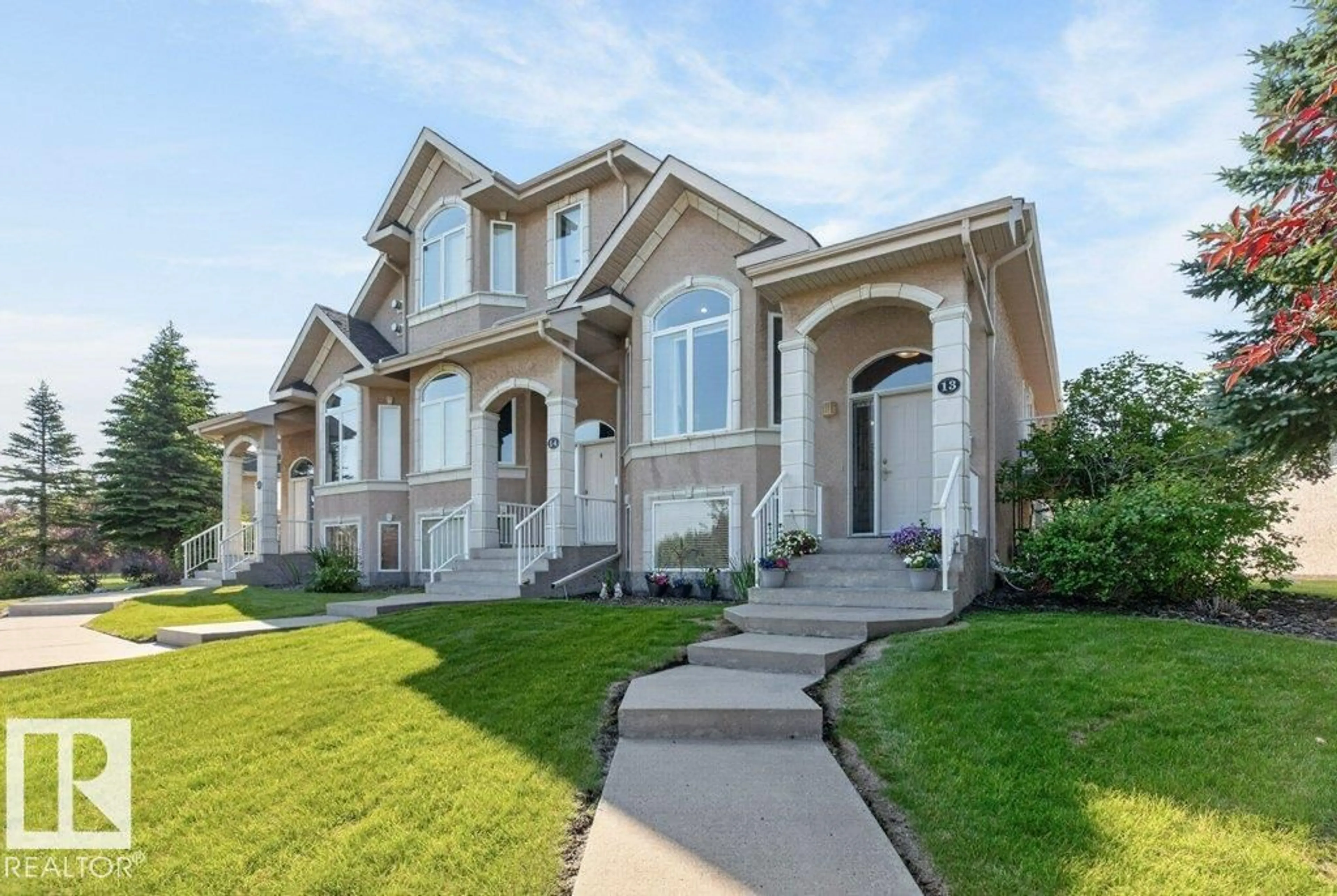 Home with brick exterior material, street for 13 101 JIM COMMON DR, Sherwood Park Alberta T8H2M1