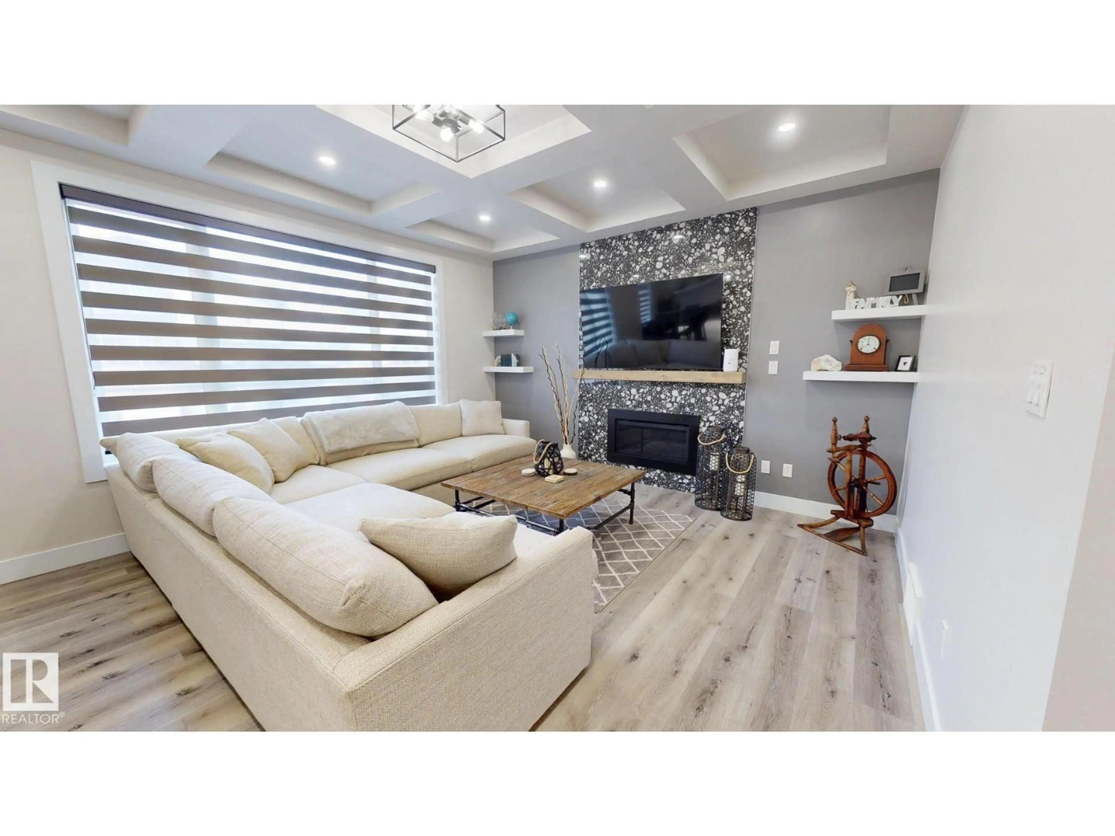 Living room with furniture, unknown for 5813 PELERIN CR, Beaumont Alberta T4X2X8