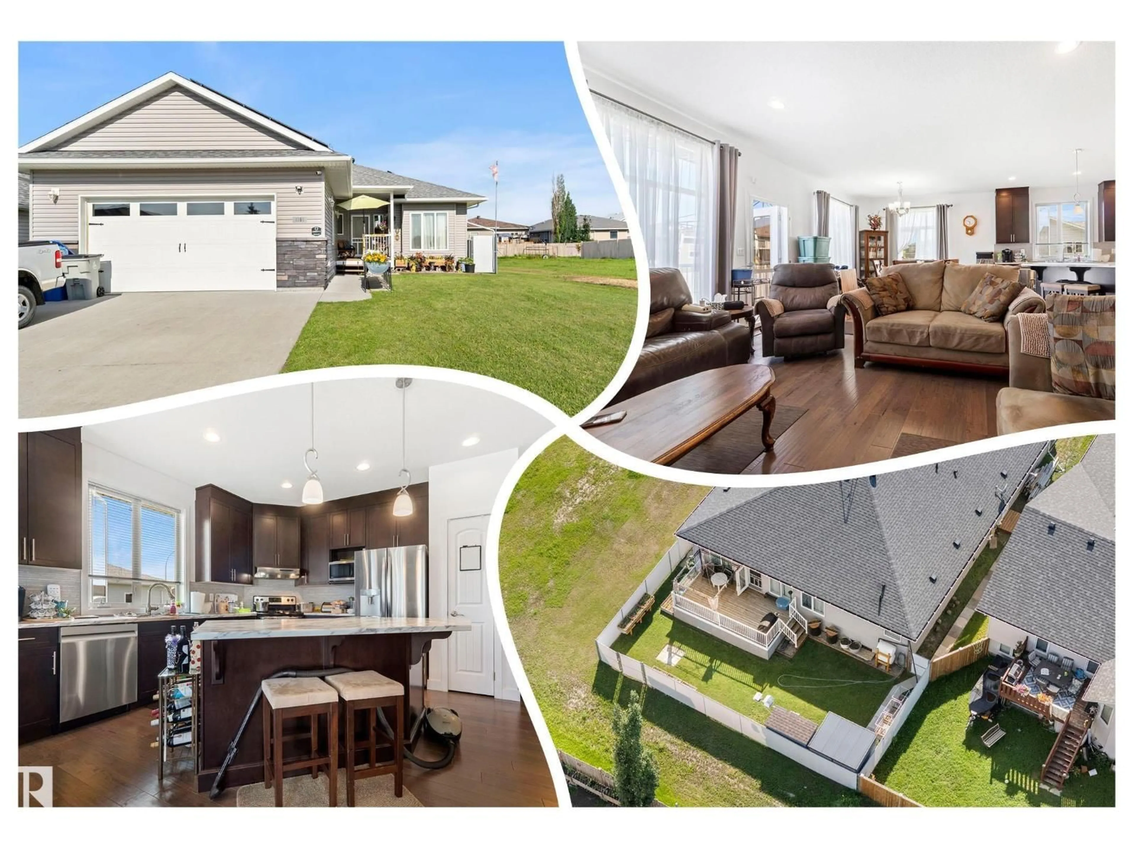 Home with vinyl exterior material, unknown for 4809 55 ST, Bruderheim Alberta T0B0S0