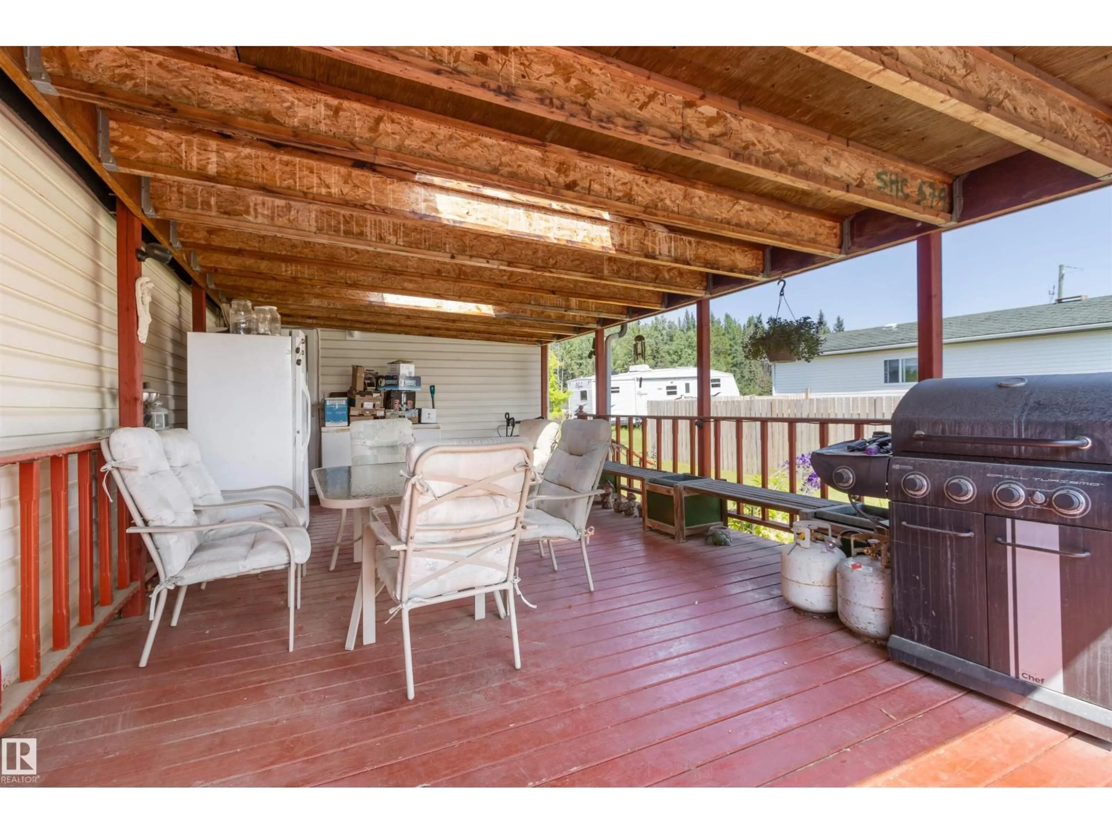 Patio, water/lake/river/ocean view for 4905 46 AV, Violet Grove Alberta T7A2A1