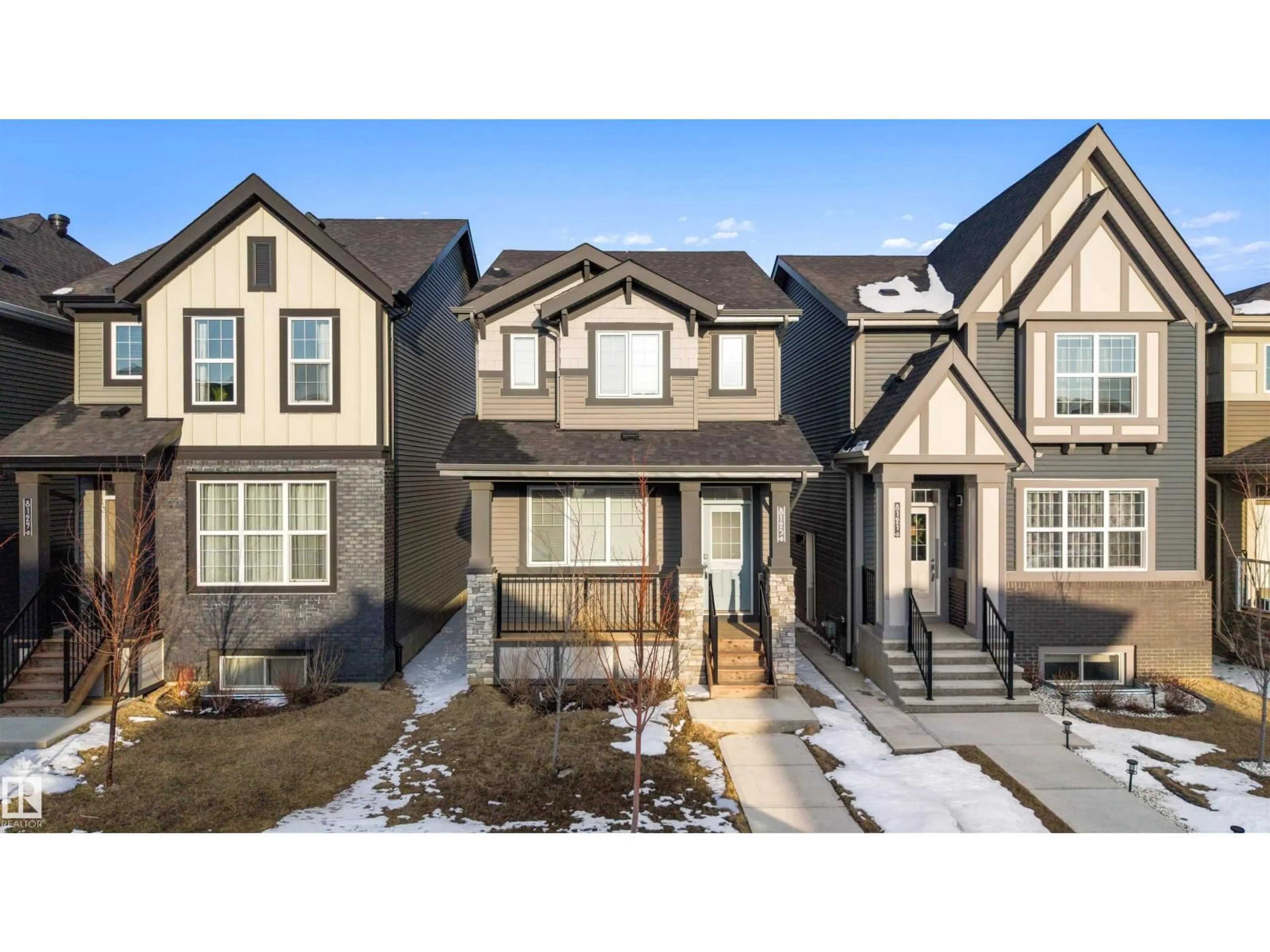 Home with brick exterior material, street for NW - 8125 226A ST, Edmonton Alberta T5T7S8
