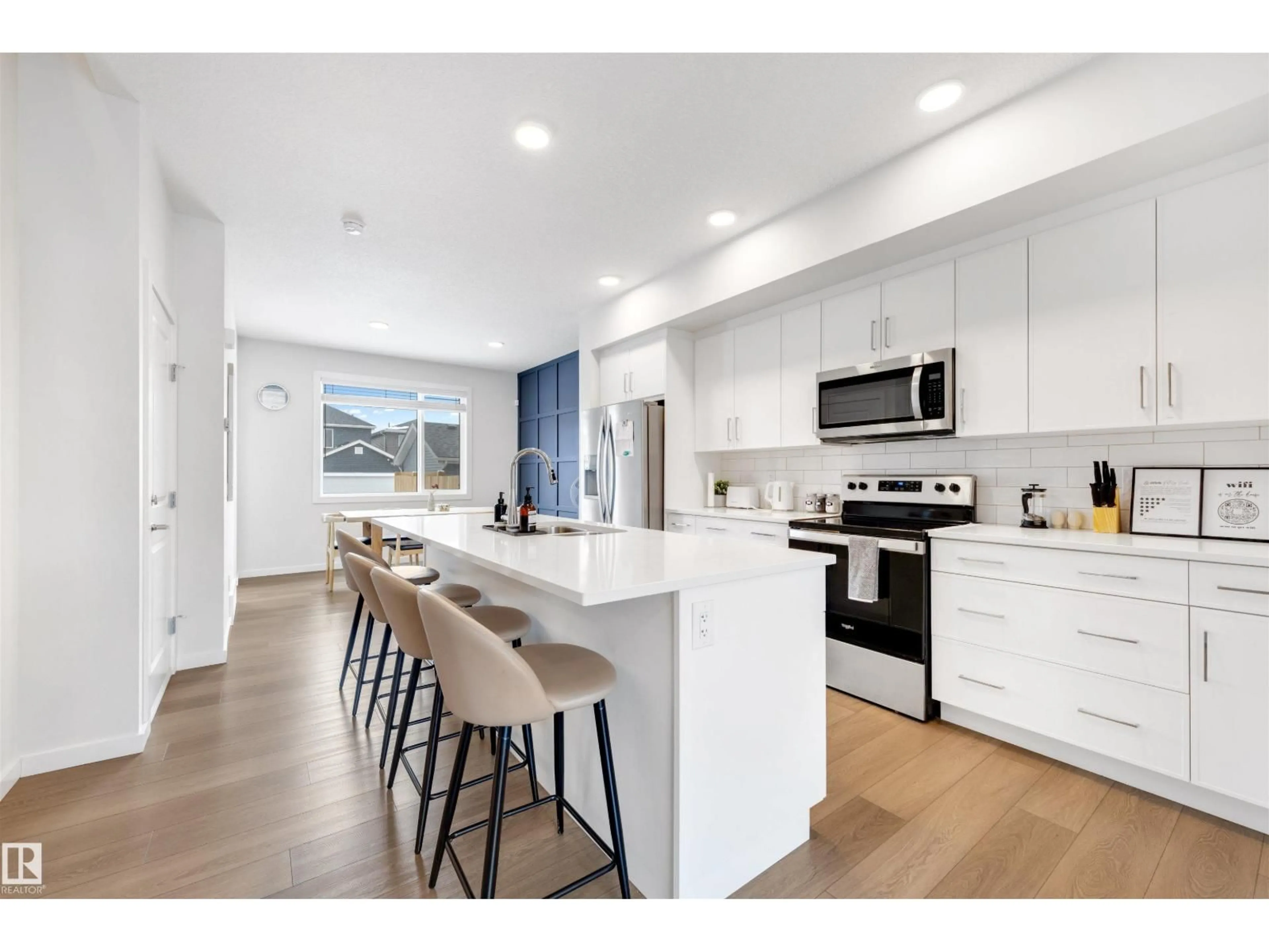 Open concept kitchen, unknown for NW - 8125 226A ST, Edmonton Alberta T5T7S8