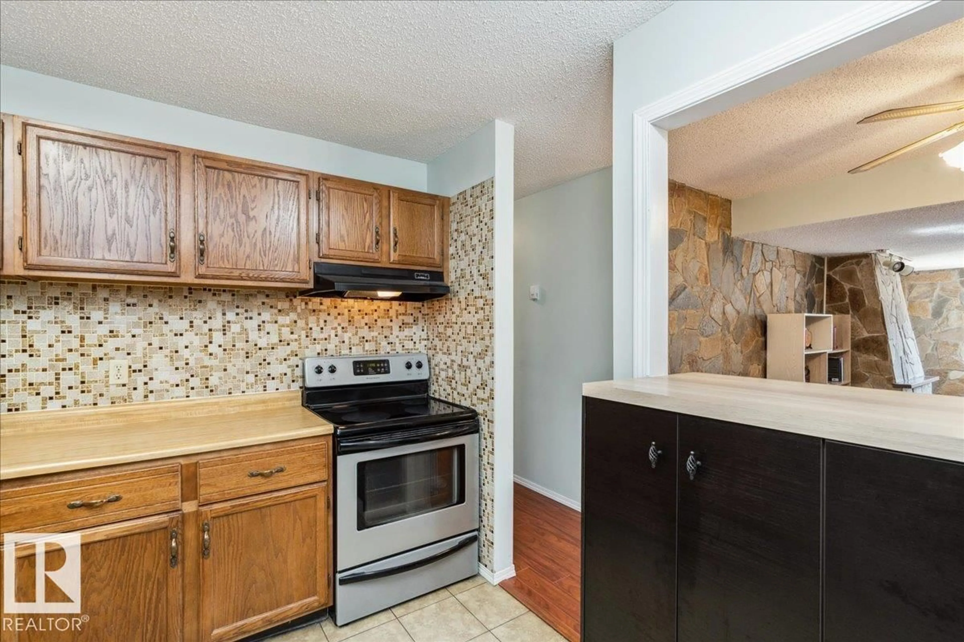 Standard kitchen, ceramic/tile floor for #112 - 2904 139 AV, Edmonton Alberta T5Y1P7