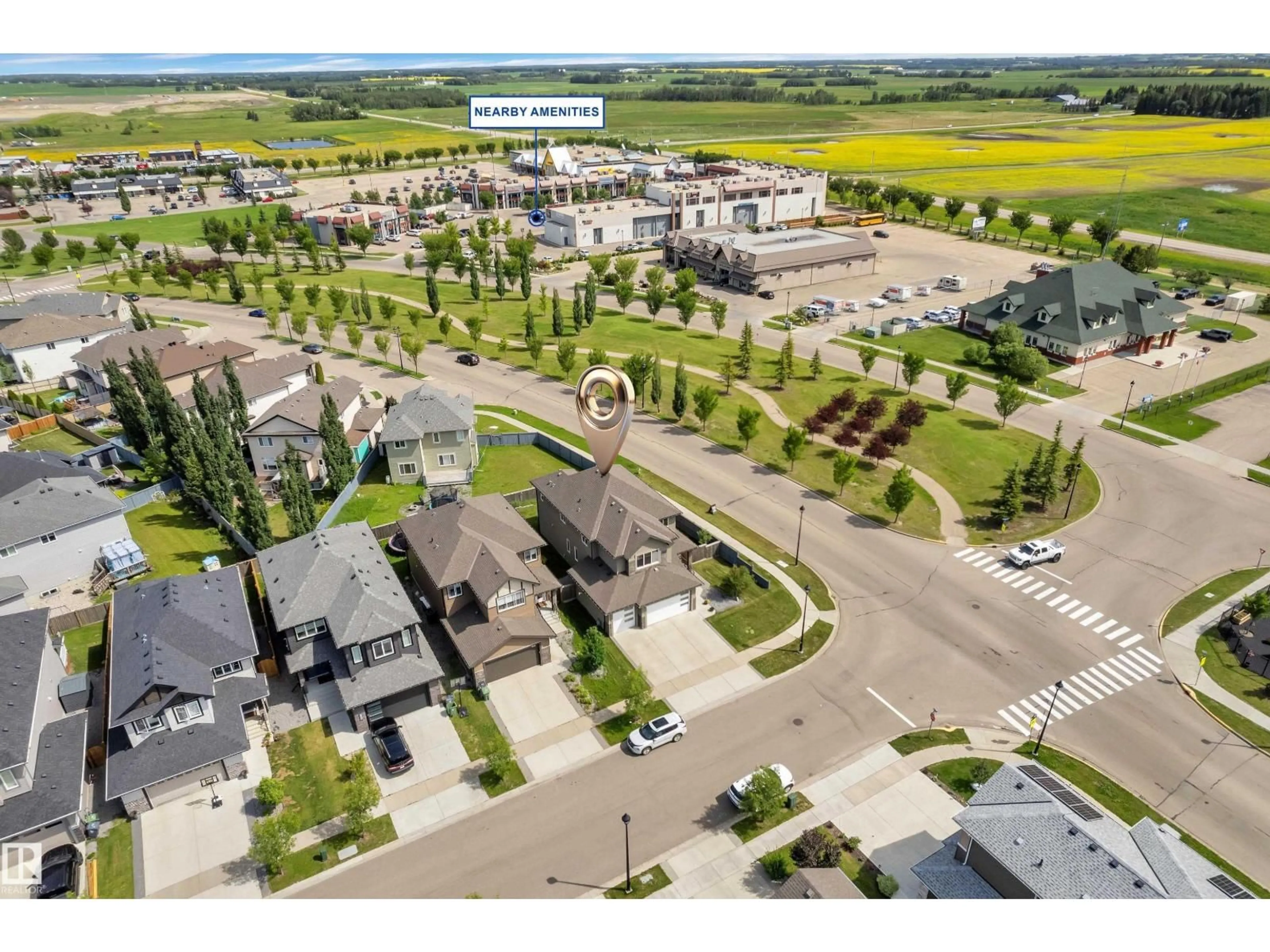 A pic from outside/outdoor area/front of a property/back of a property/a pic from drone, street for 3001 55 ST, Beaumont Alberta T4X1C4