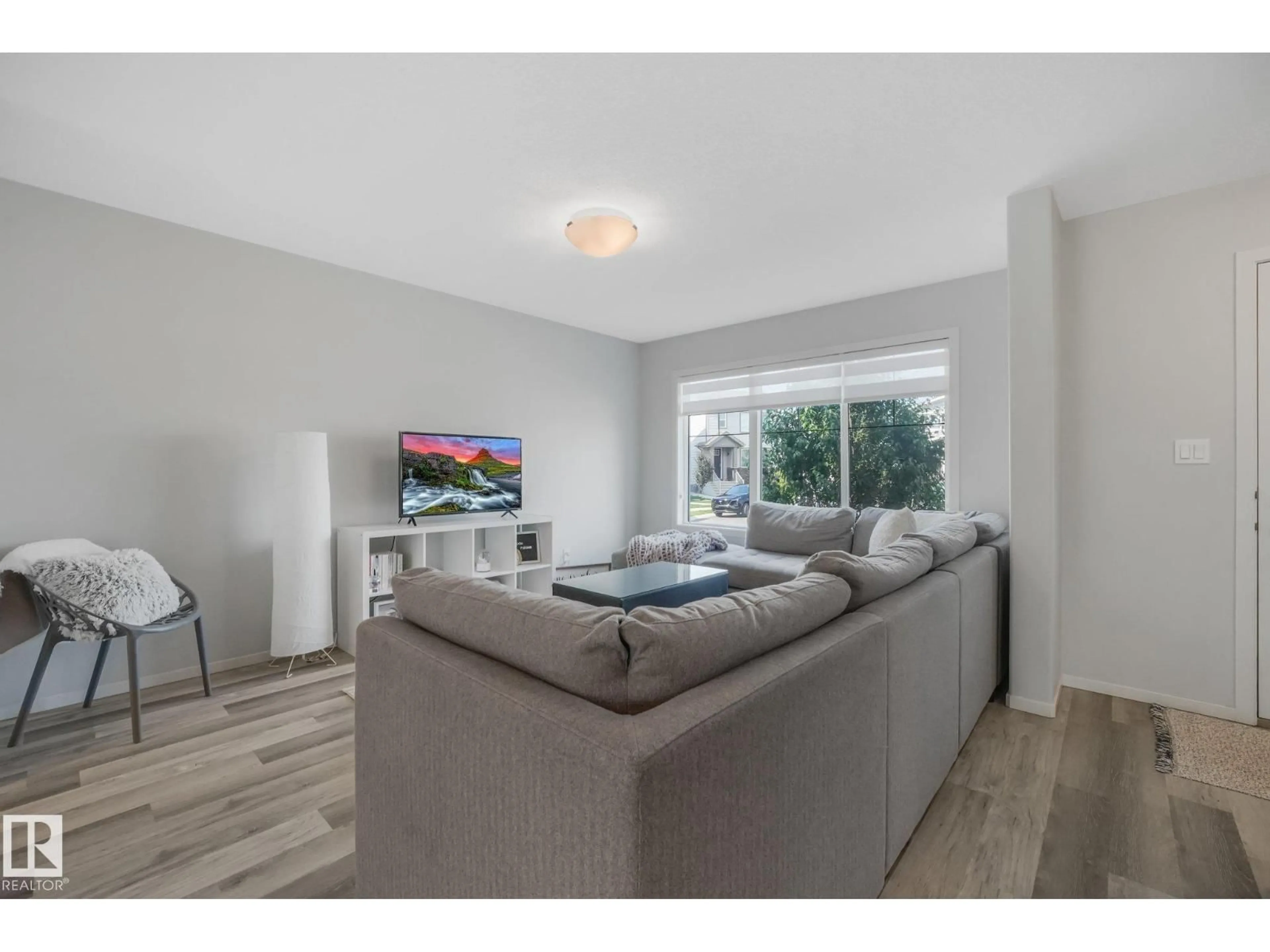 Living room with furniture, unknown for 6603 64 AV, Beaumont Alberta T6P1N7