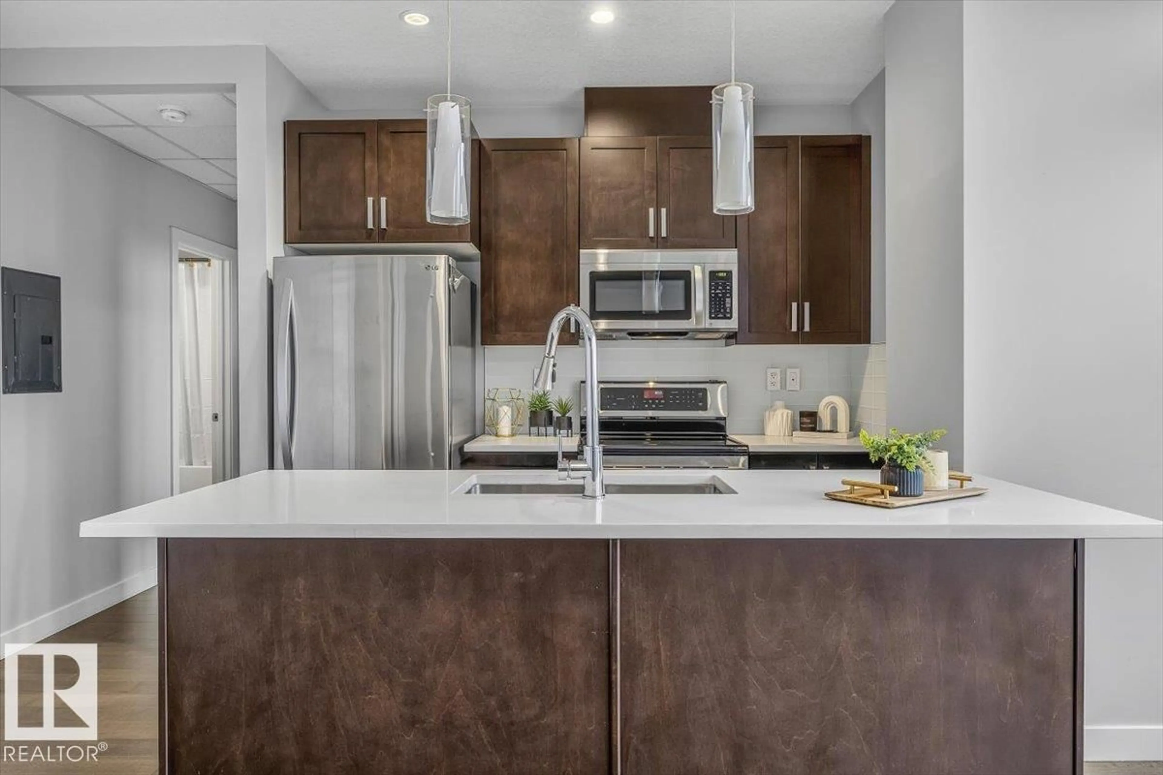 Open concept kitchen, unknown for 10238 - 2702 103 ST, Edmonton Alberta T5J0G6
