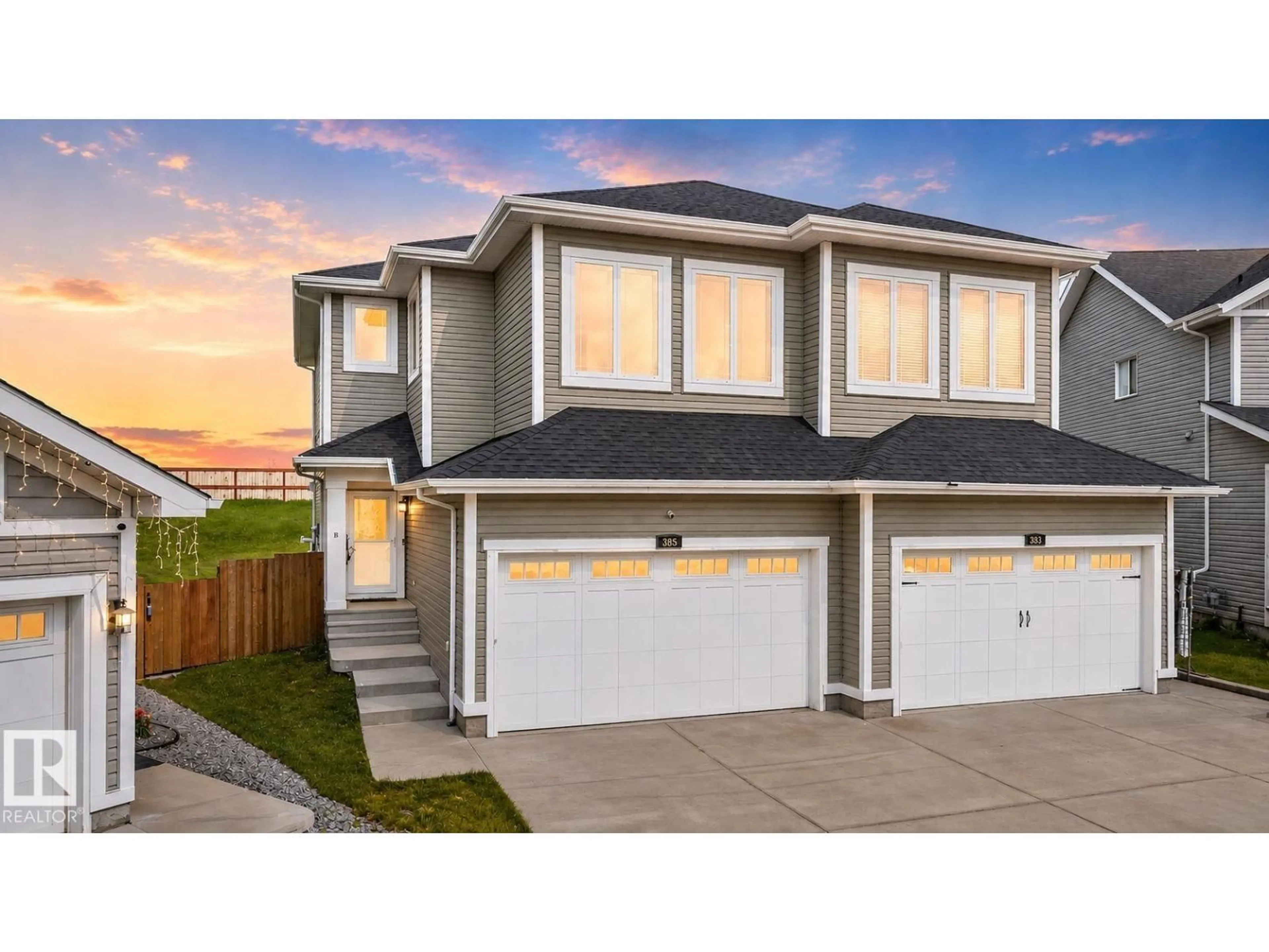 Home with vinyl exterior material, unknown for 385 SIMMONDS WY, Leduc Alberta T9E0Y9