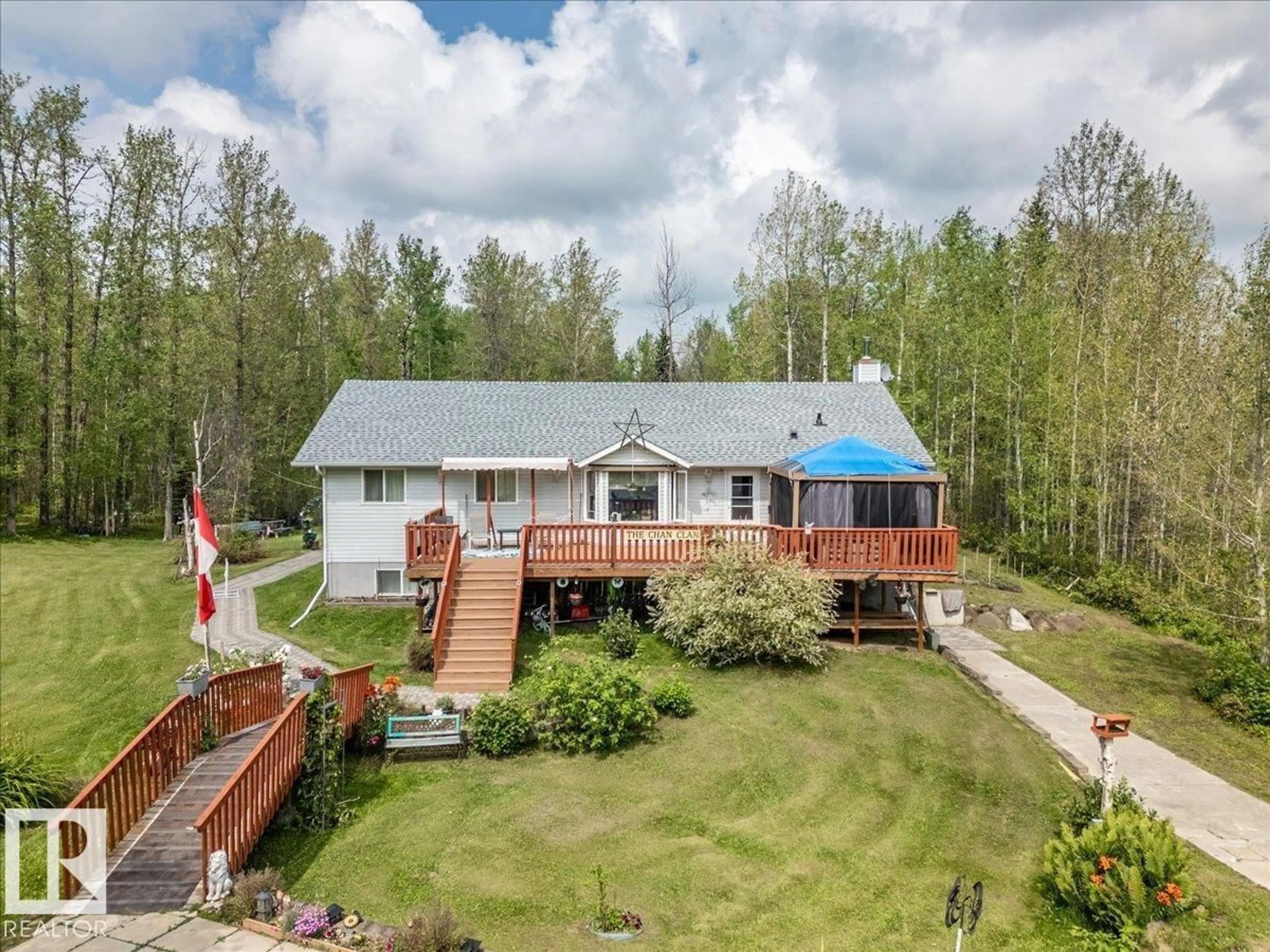 A pic from outside/outdoor area/front of a property/back of a property/a pic from drone, unknown for #42 - 453041 HWY 771, Rural Wetaskiwin County Alberta T0C2V0