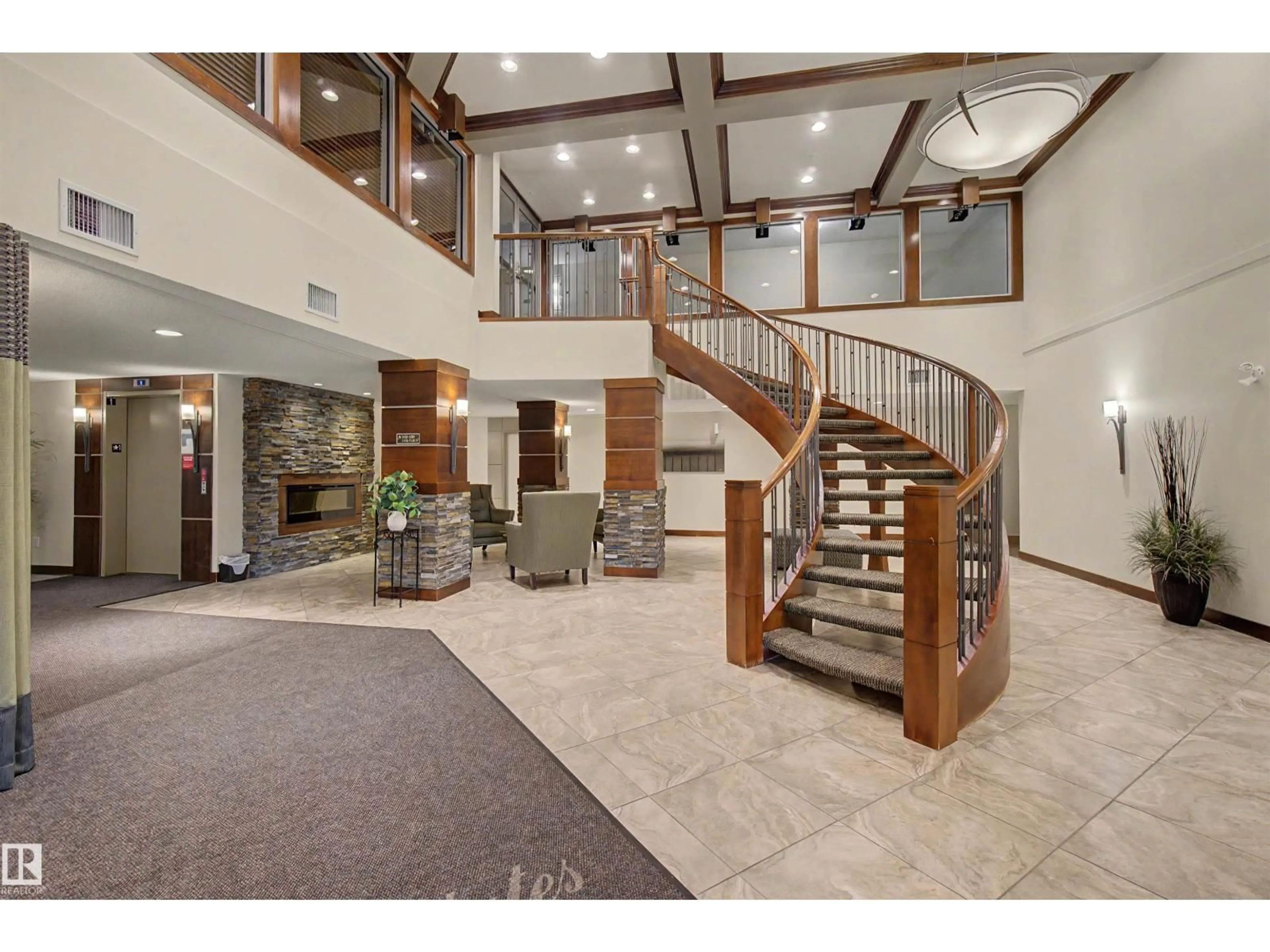 Indoor foyer for 215 - 4450 MCCRAE AV, Edmonton Alberta T5E6S4